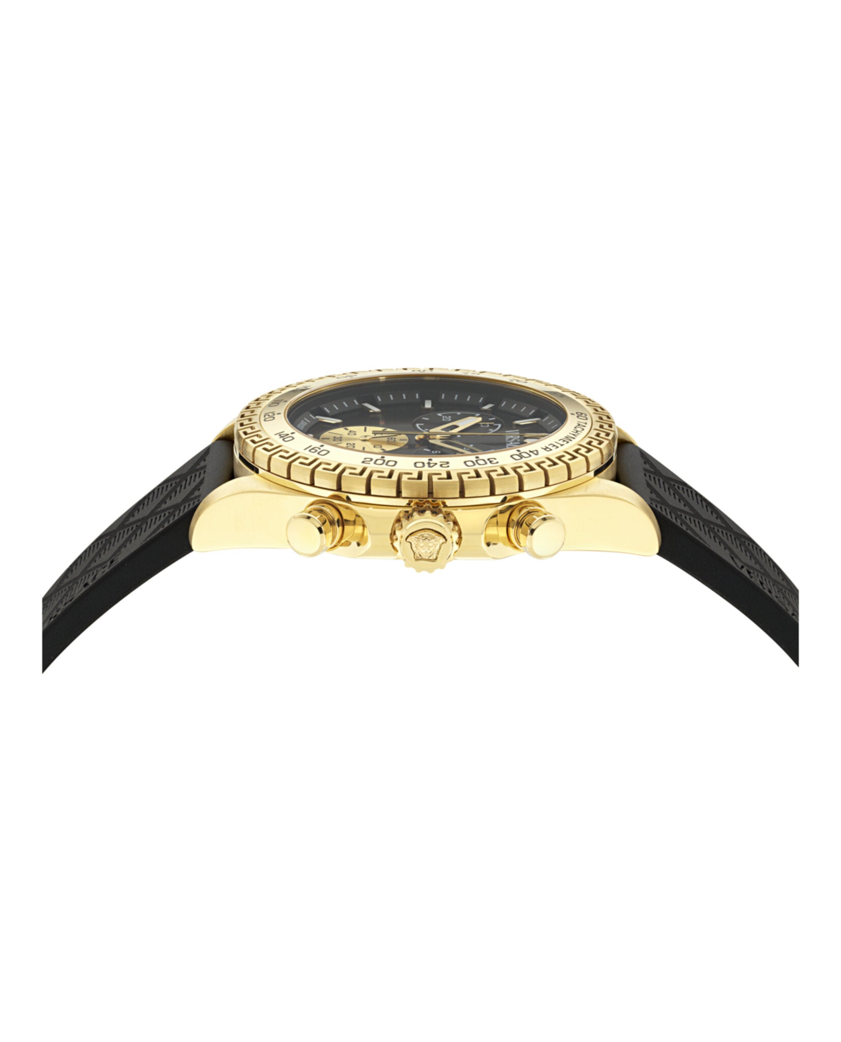 Versace Chrono X Leather Watch