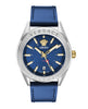 V-Code GMT Leather Watch