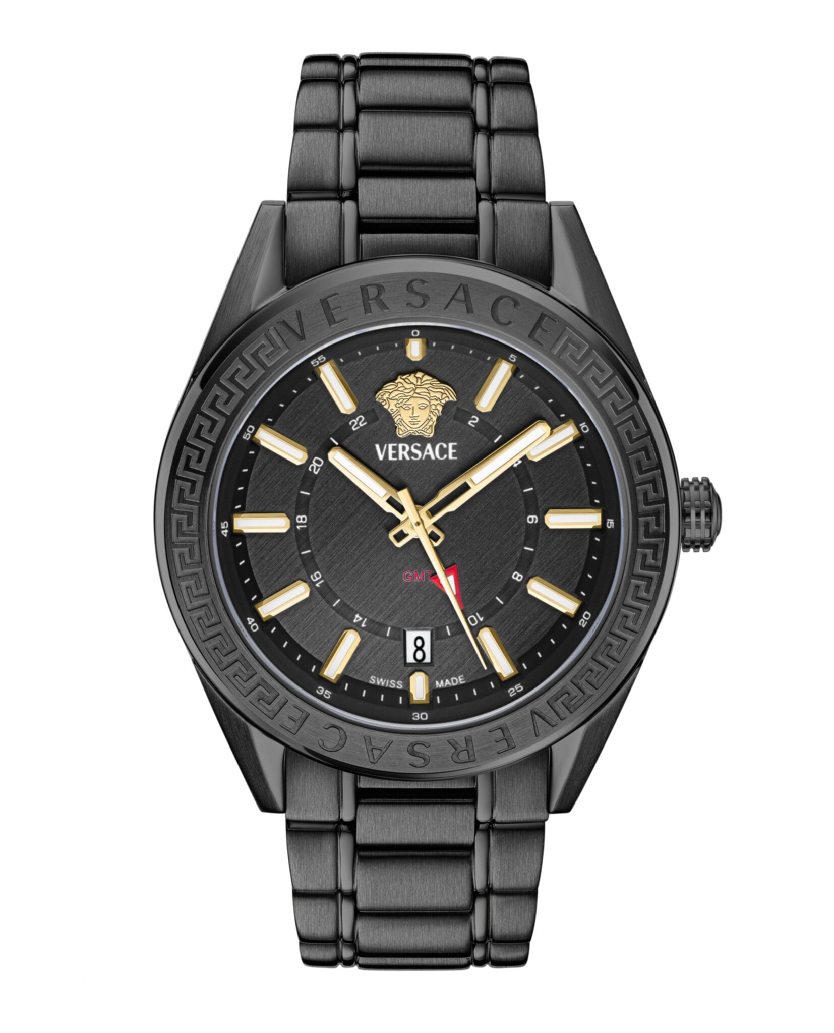 V-Code GMT Bracelet Watch