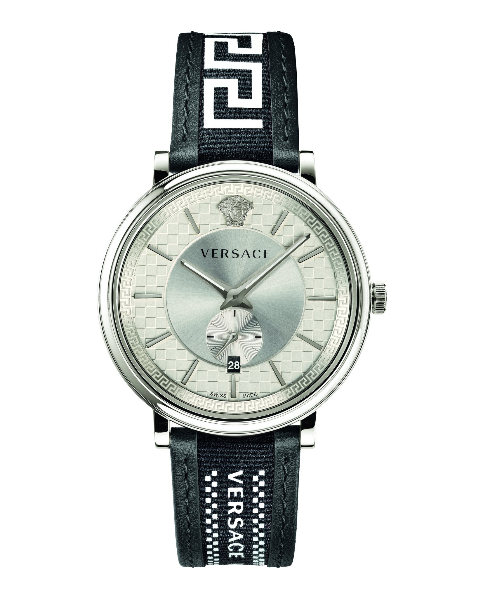 V-Circle Greca Edition Leather Watch