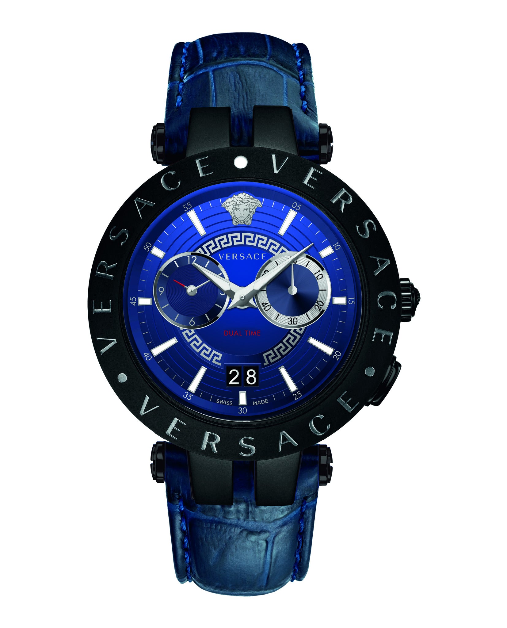 V-Race Multifunction Leather Watch