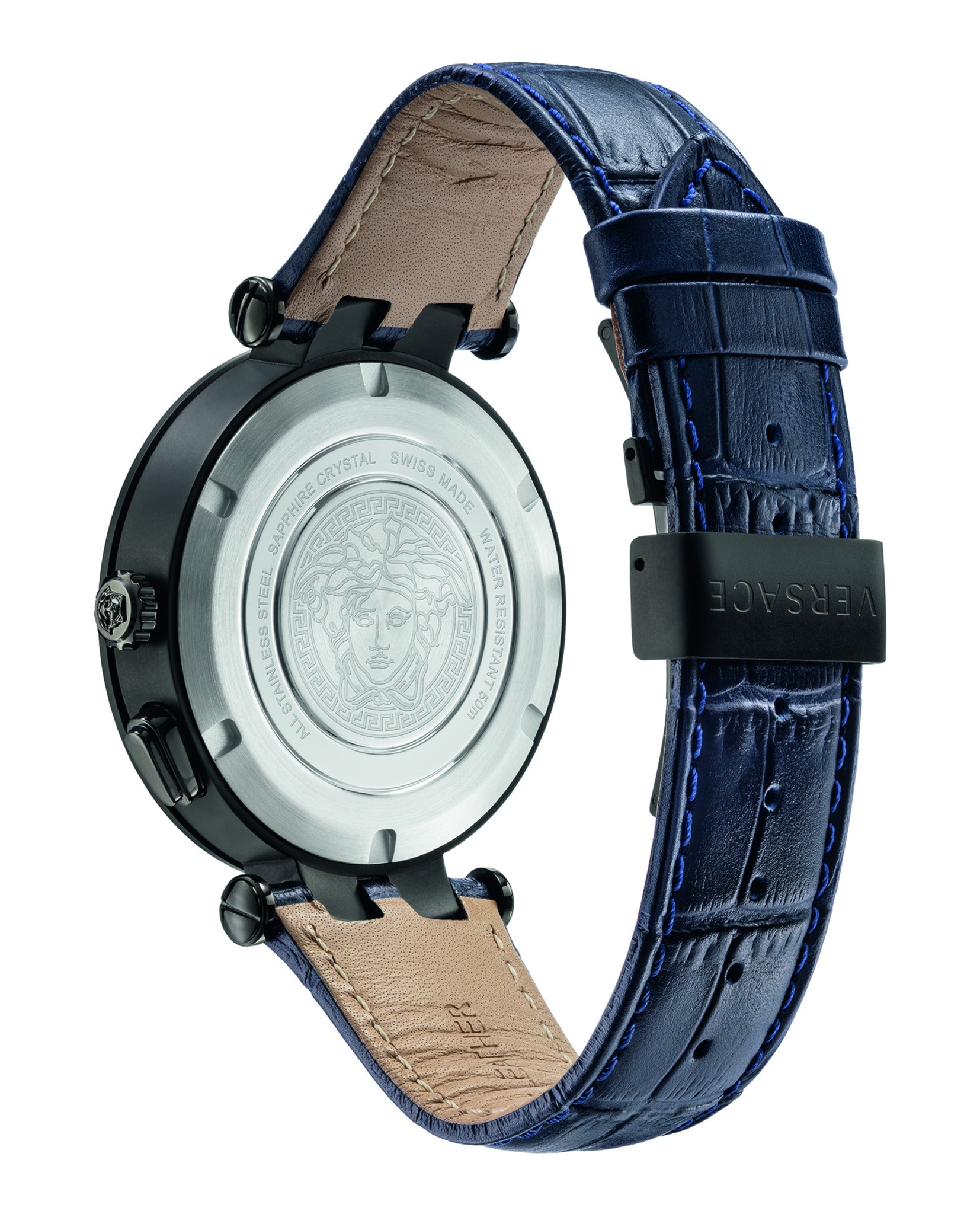 V-Race Multifunction Leather Watch