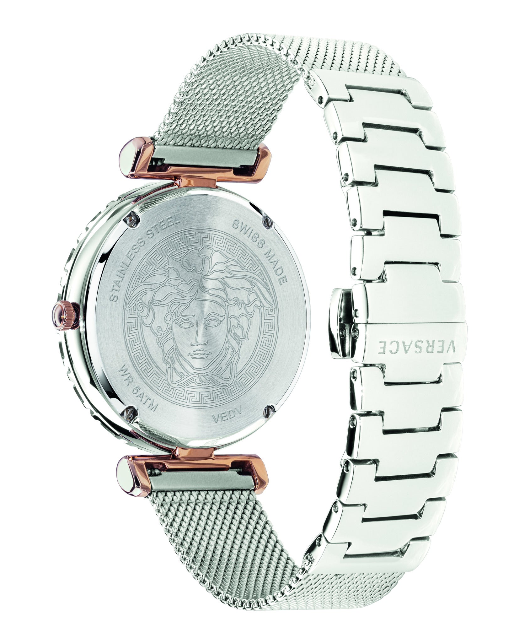 Palazzo Empire Greca Mesh Watch