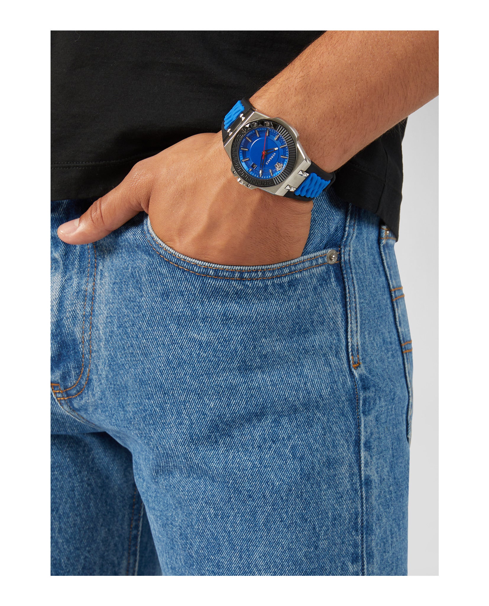 Chain Reaction Steel Watch
