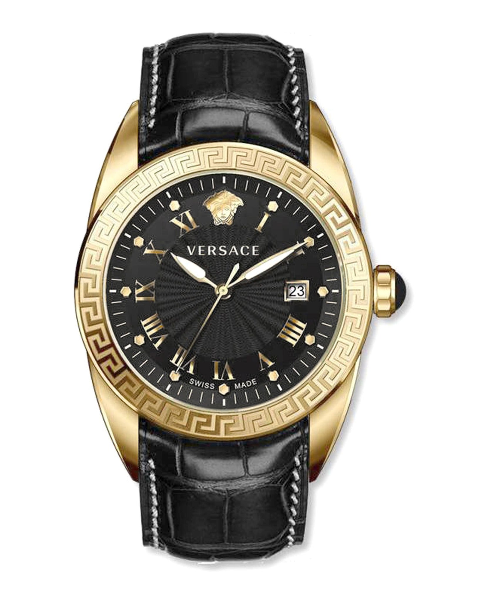 V Sport II Leather Watch