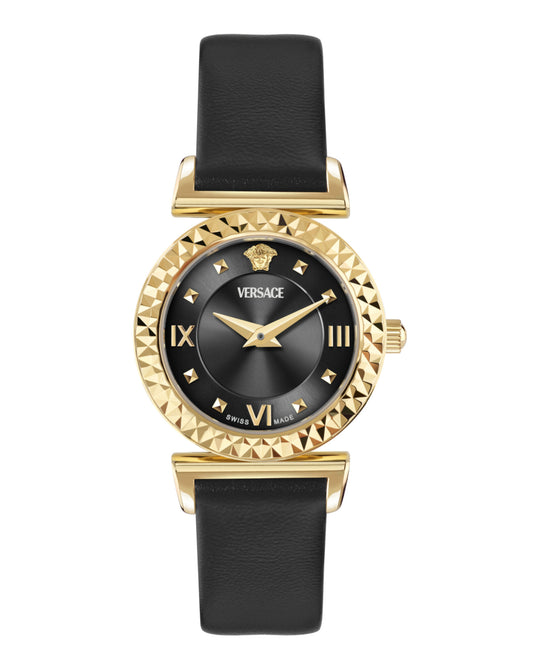 Mini Vanity Leather Watch