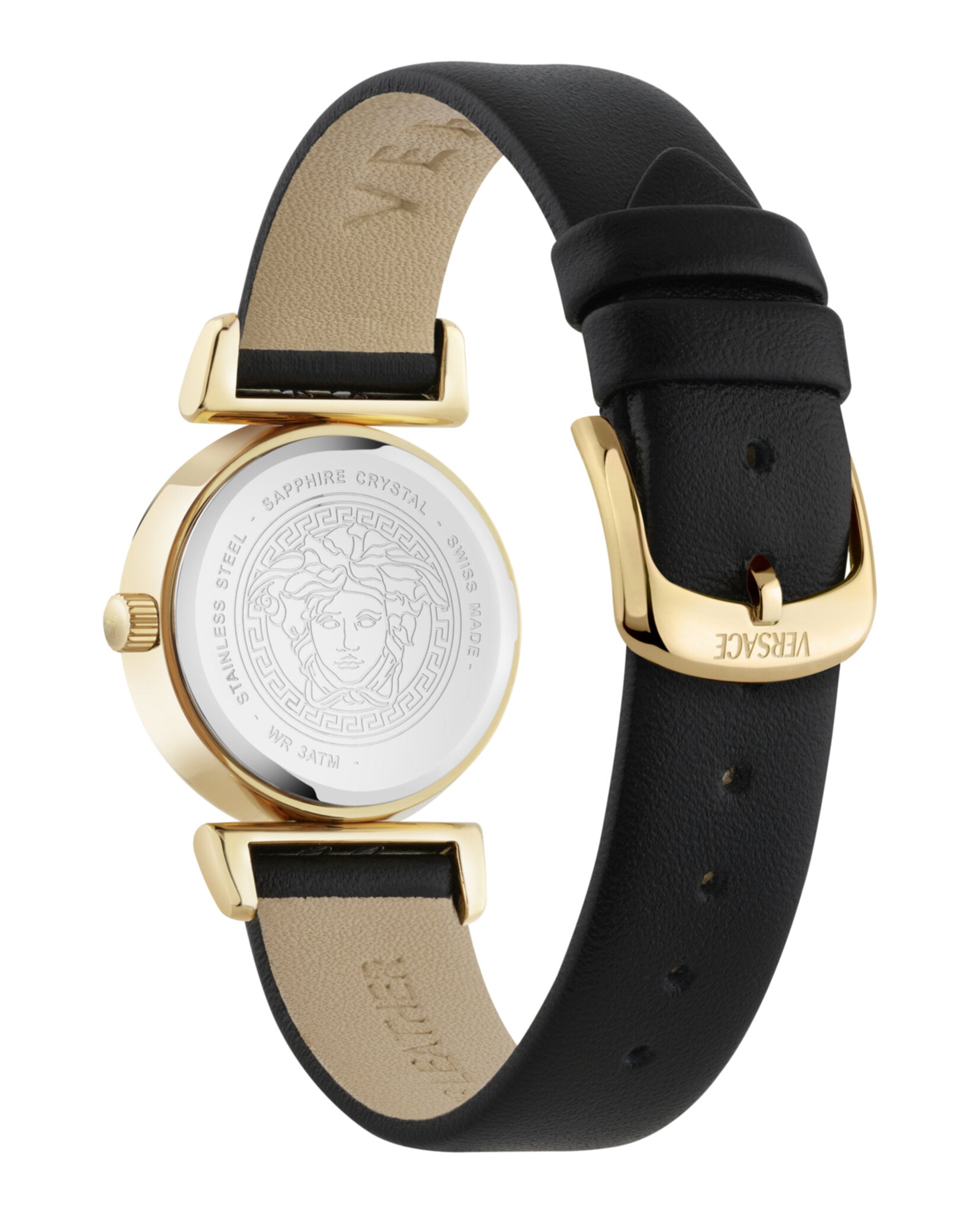 Mini Vanity Leather Watch