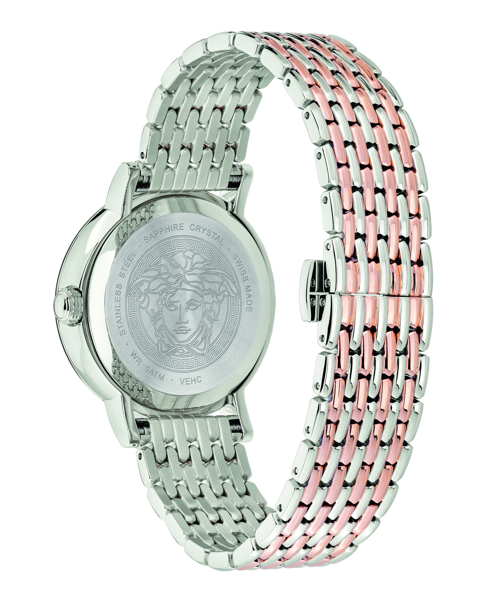 Versace Virtus Stainless Steel Watch