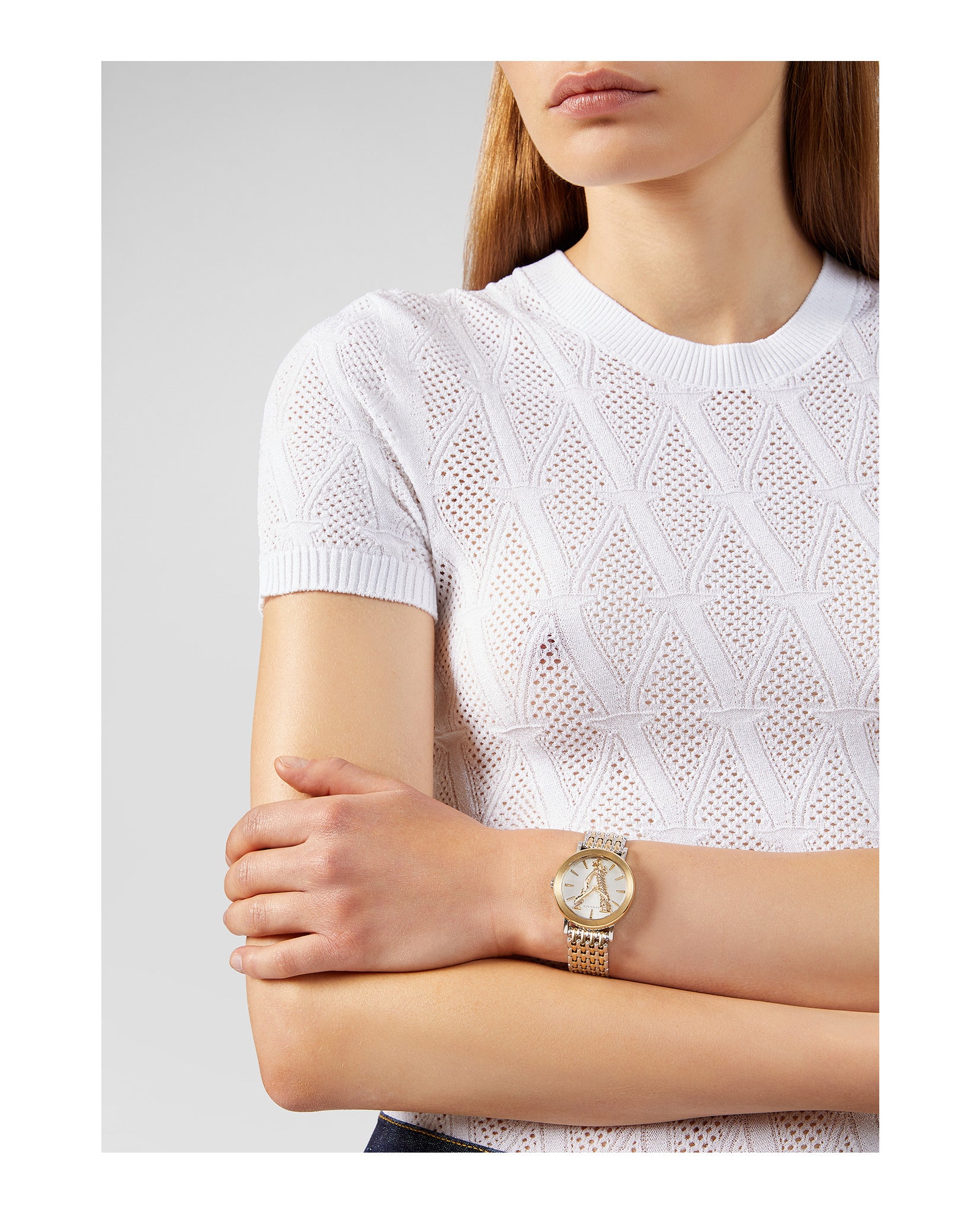Versace Virtus Stainless Steel Watch