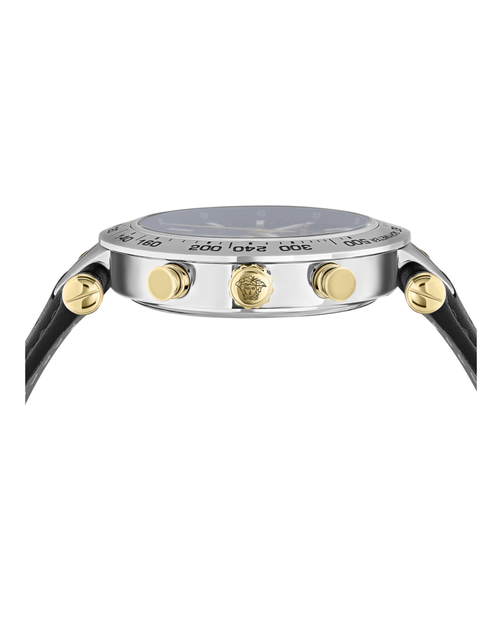 Bold Chrono Leather Watch