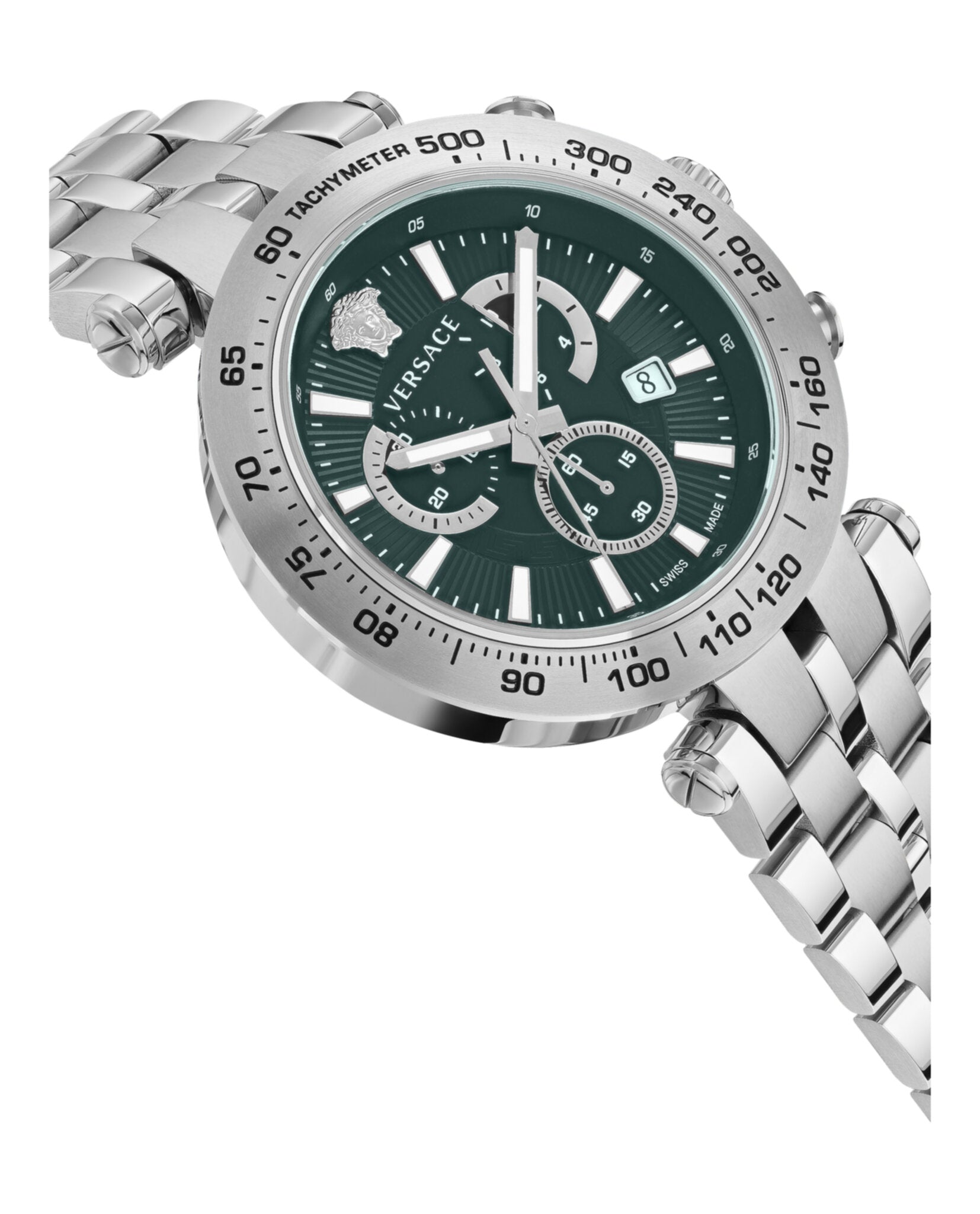 Bold Chrono Bracelet Watch