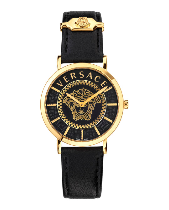 V-Essential Leather Watch