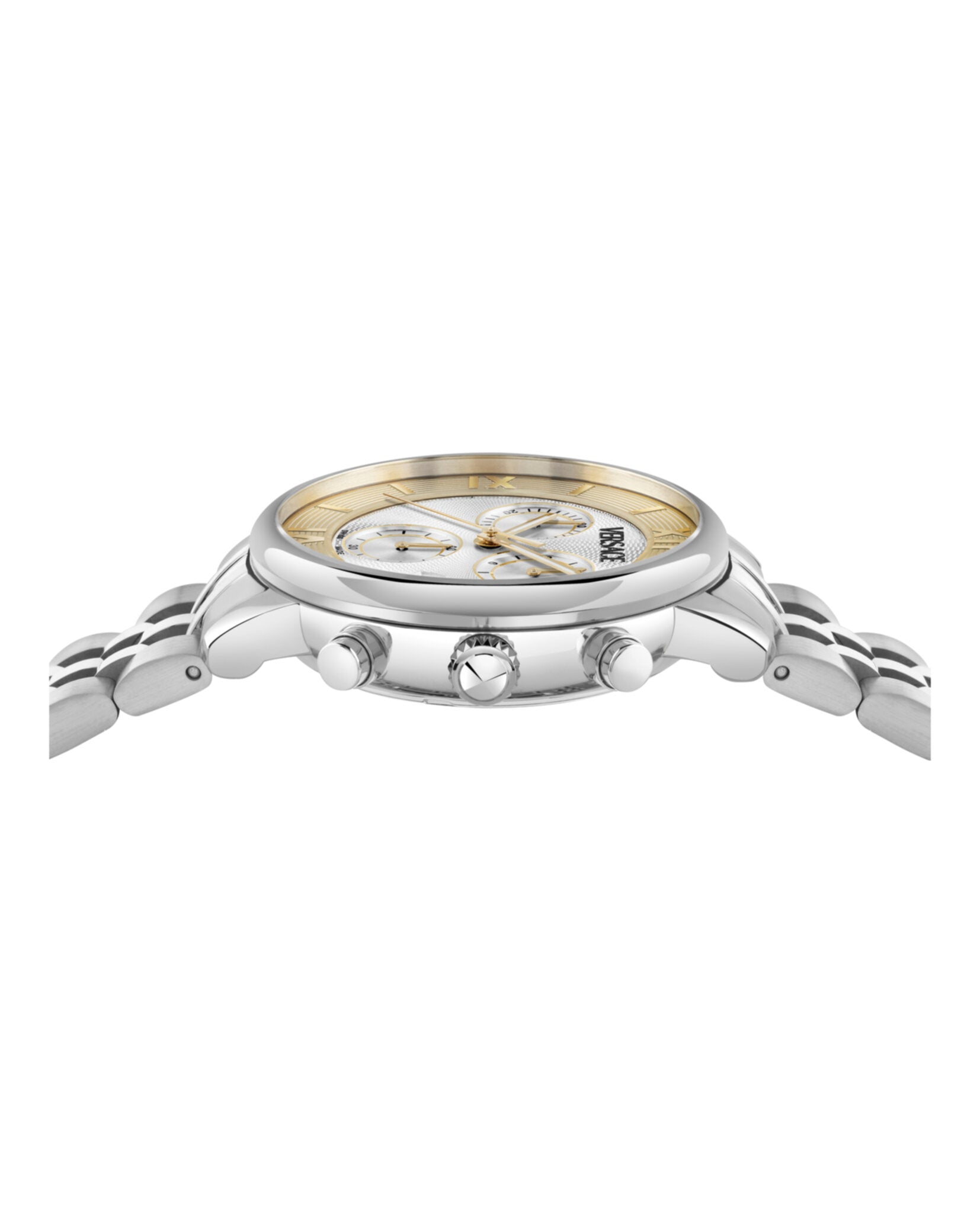 Classic Round Chrono Bracelet Watch