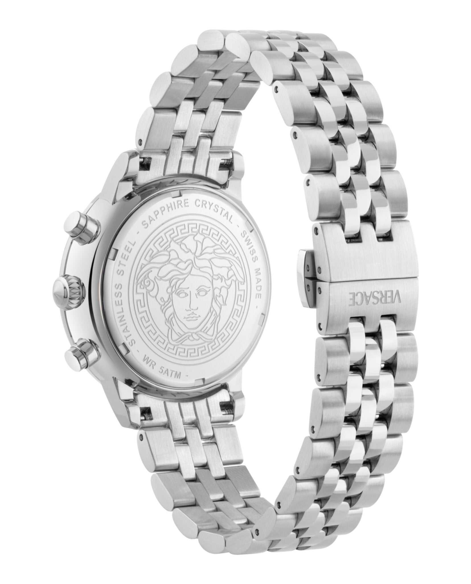 Classic Round Chrono Bracelet Watch