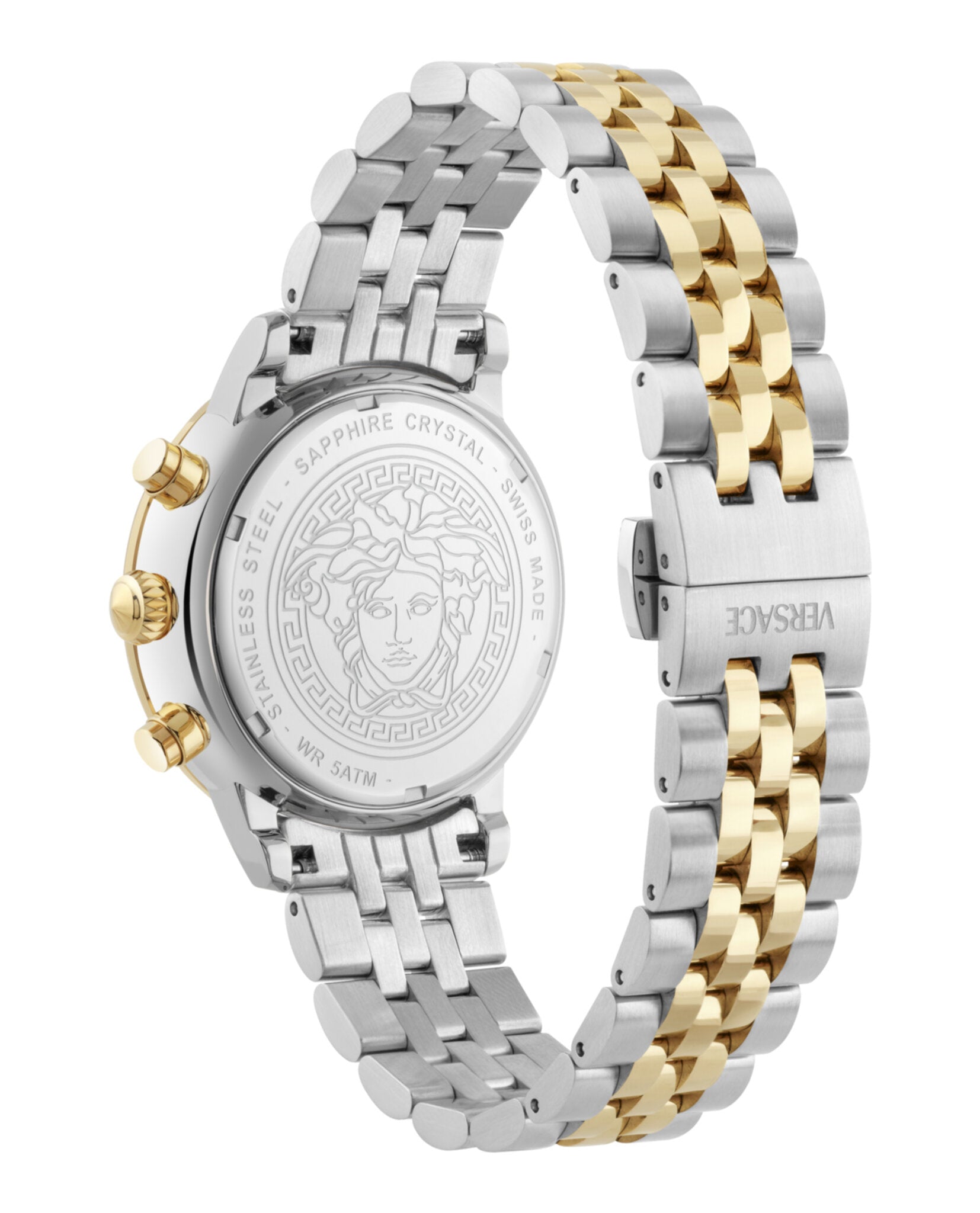 Classic Round Chrono Bracelet Watch