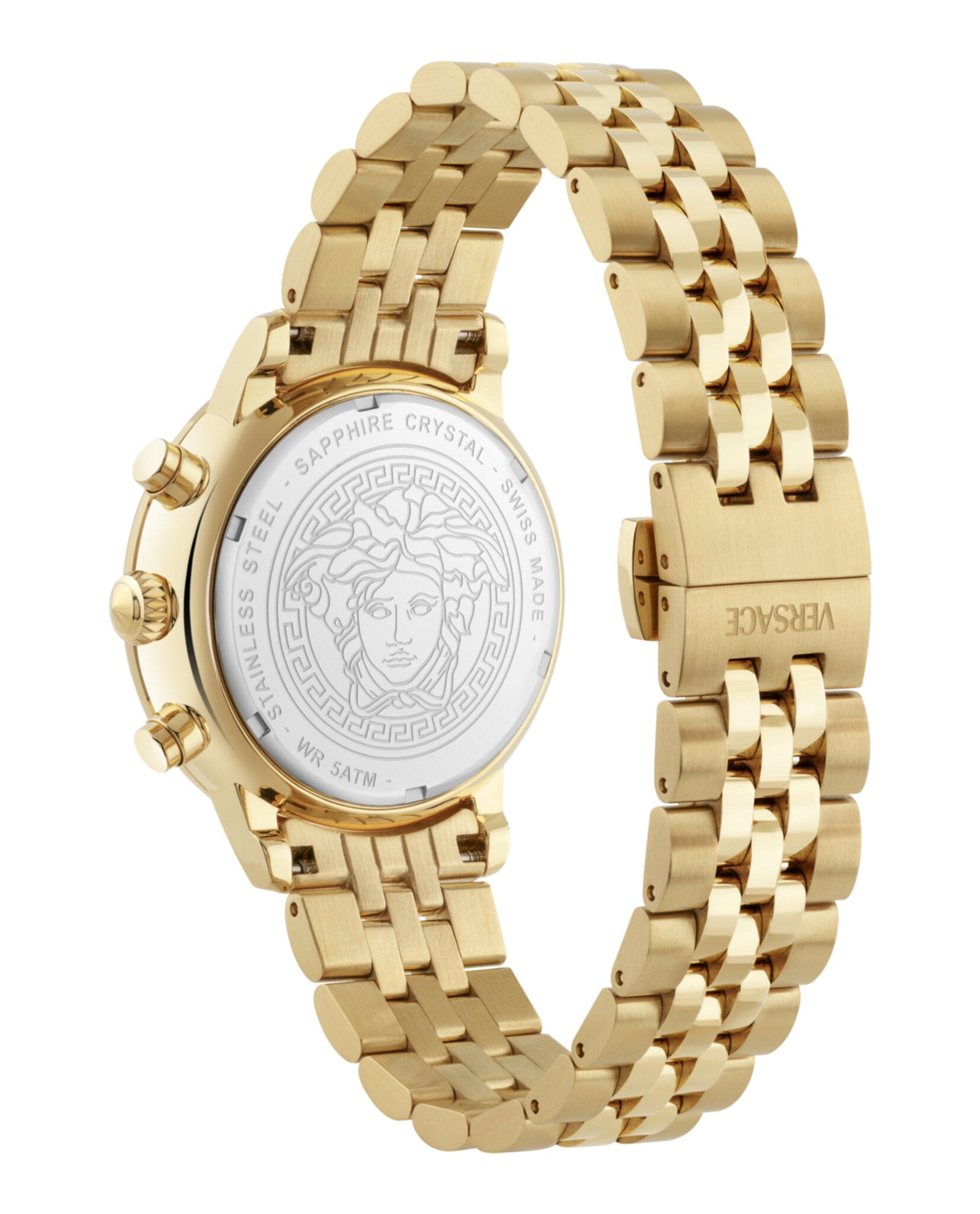 Classic Round Chrono Bracelet Watch