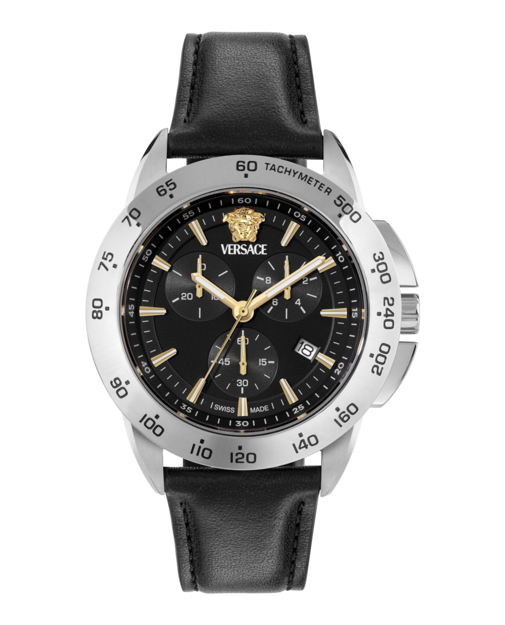 V-Sport Chrono Leather Watch