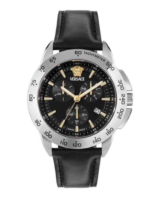 V-Sport Chrono Leather Watch
