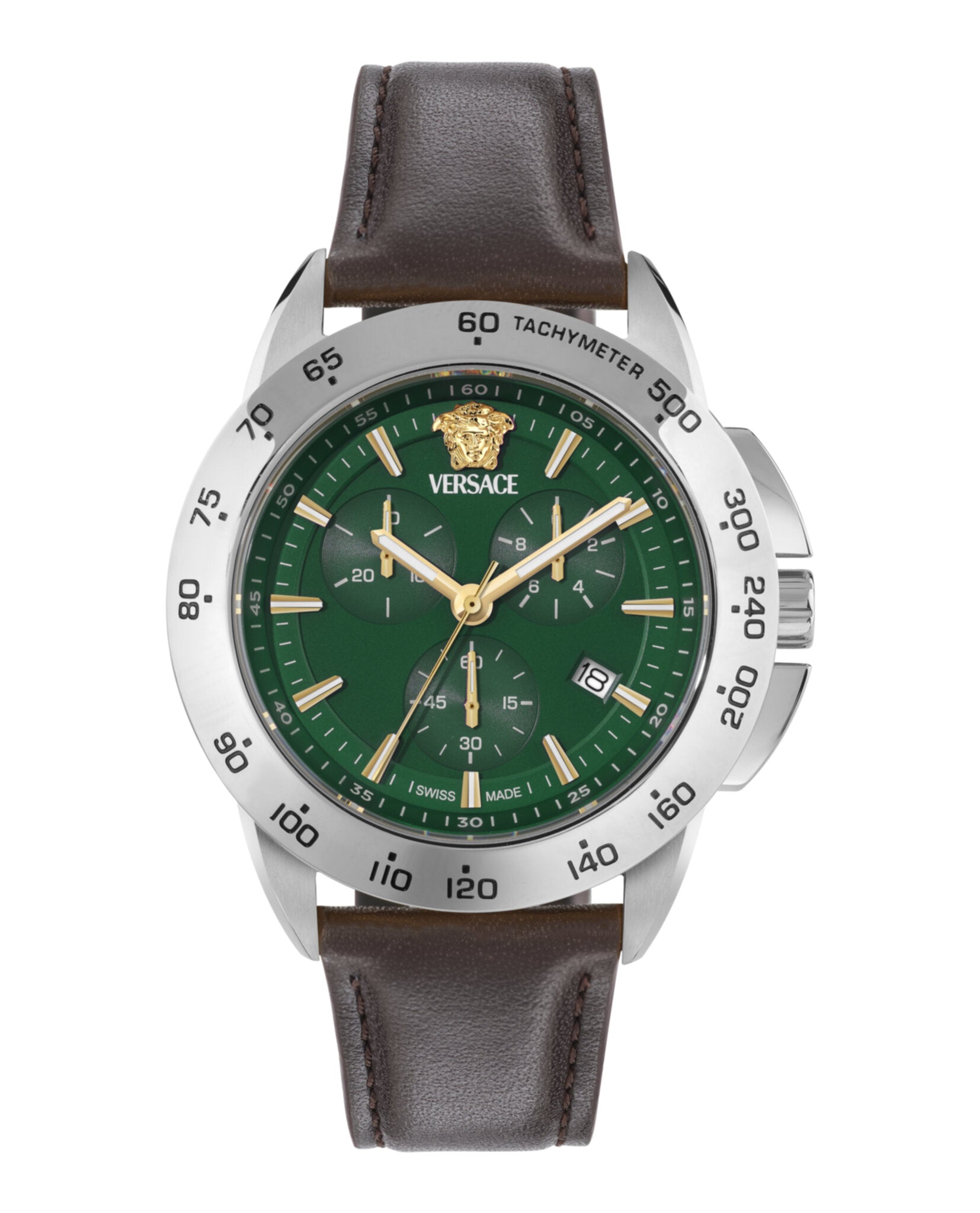 V-Sport Chrono Leather Watch