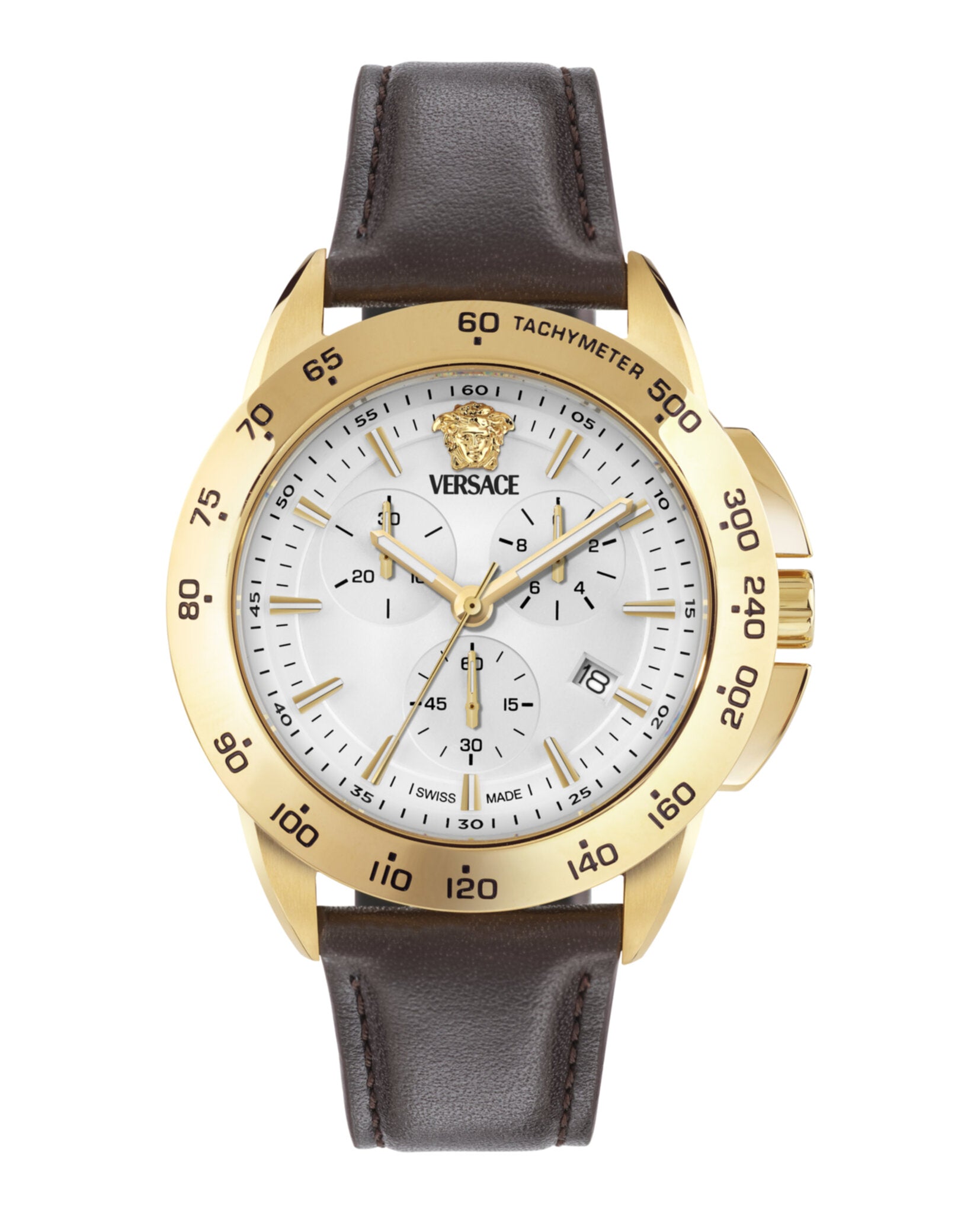 V-Sport Chrono Leather Watch