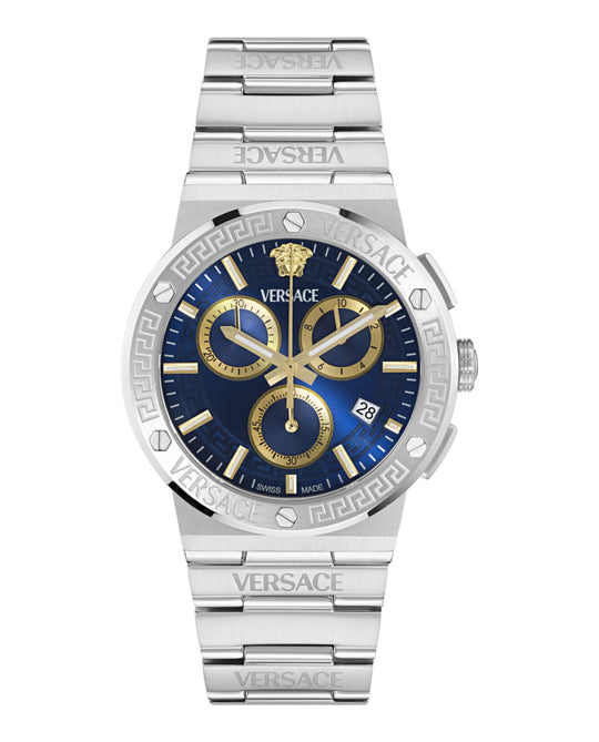 Greca Logo Chrono Bracelet Watch