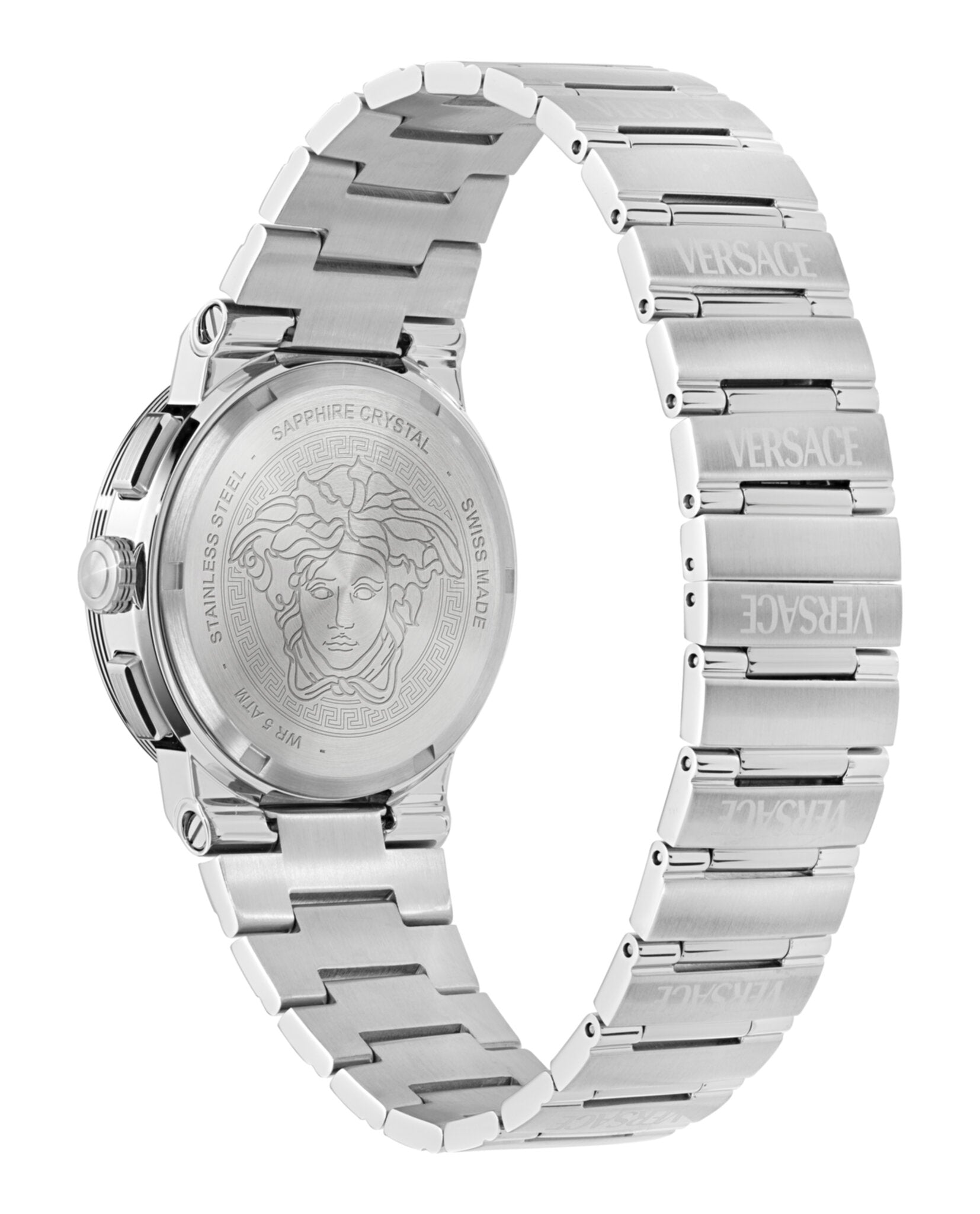 Greca Logo Chrono Bracelet Watch