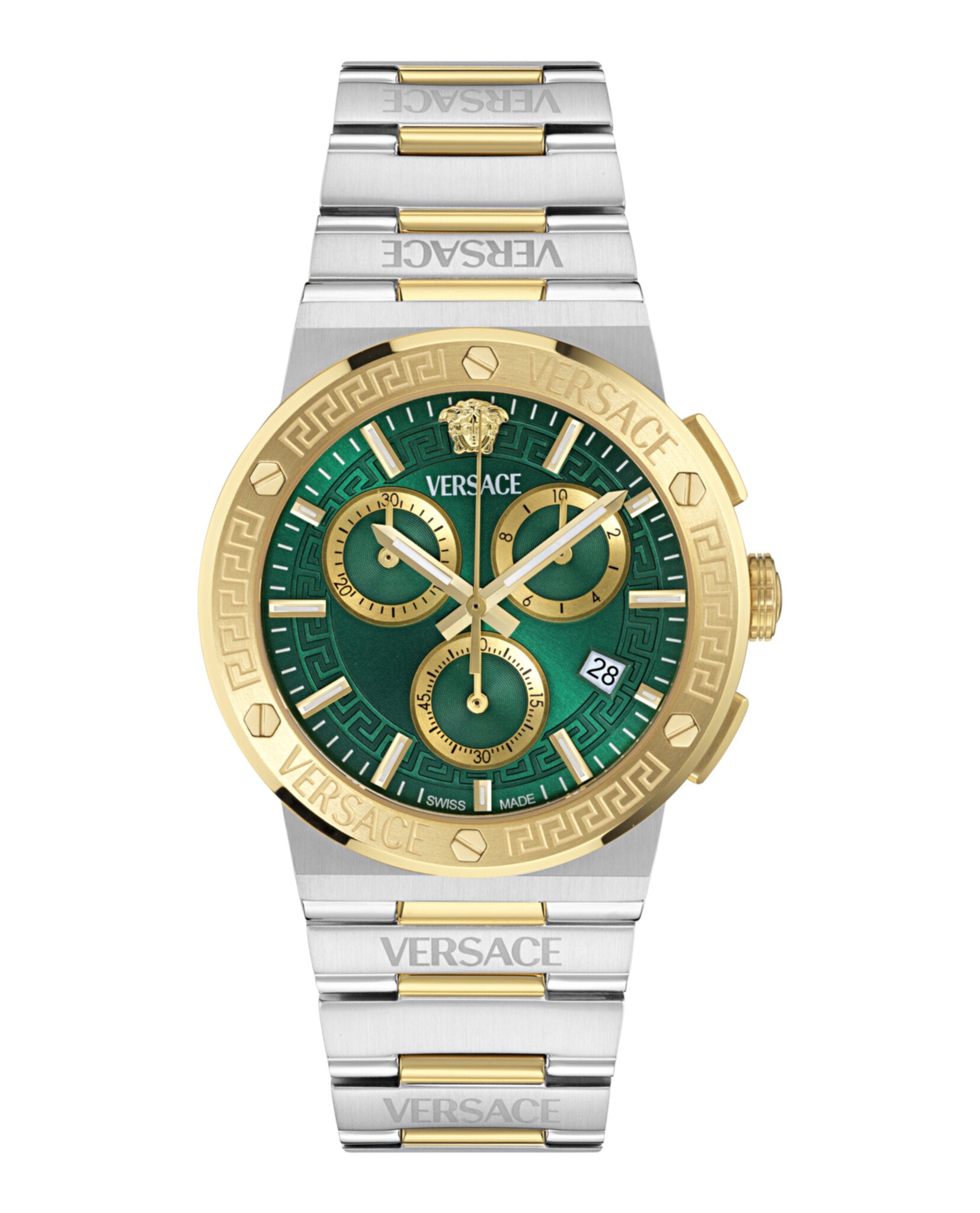 Greca Logo Chrono Bracelet Watch