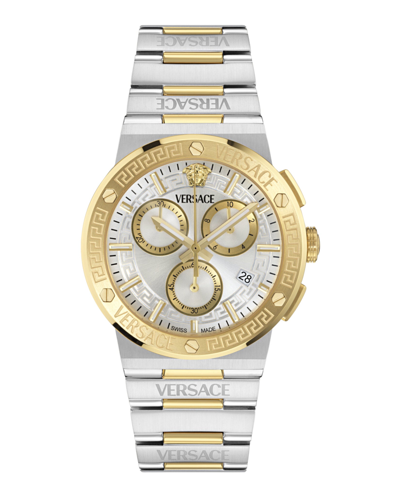 Greca Logo Chrono Bracelet Watch