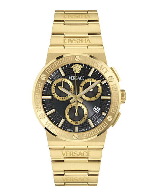 Greca Logo Chrono Bracelet Watch