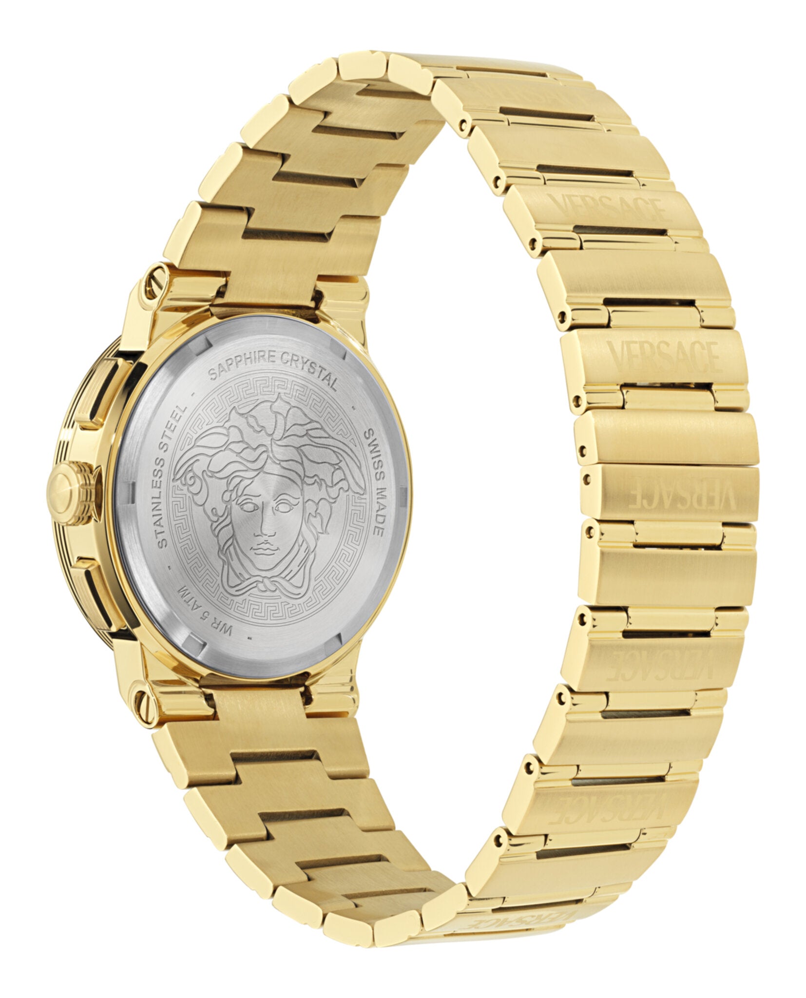 Greca Logo Chrono Bracelet Watch