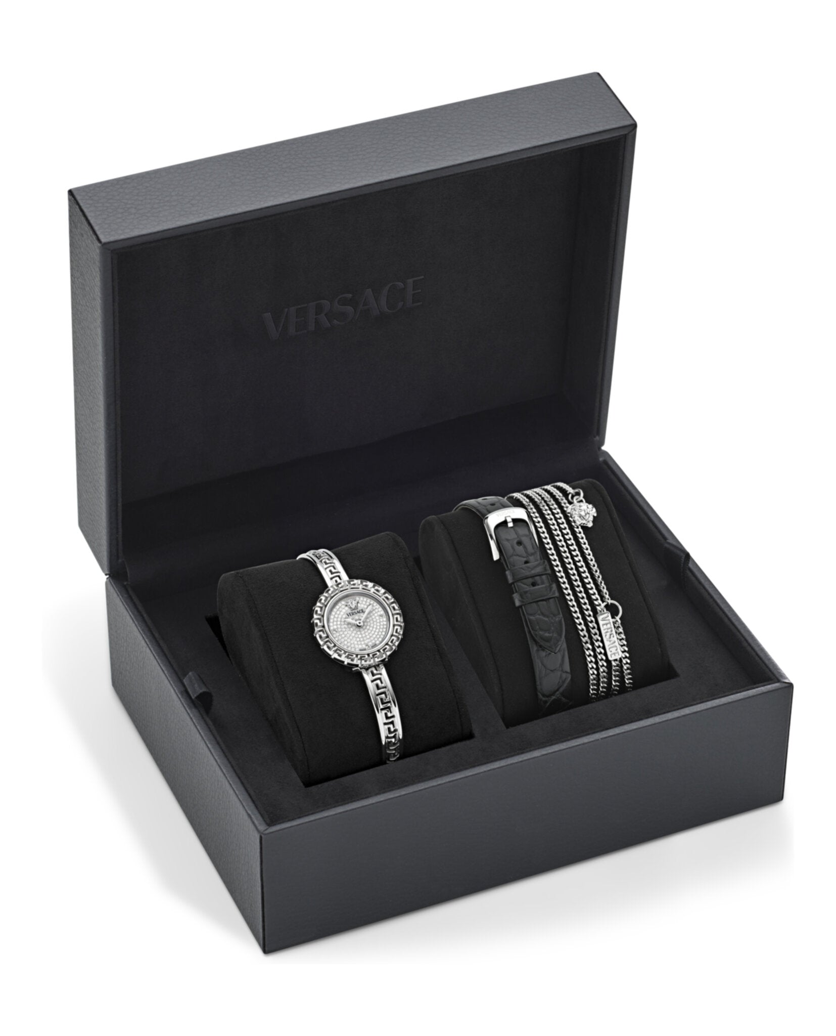 Greca Pendant Diamond Watch