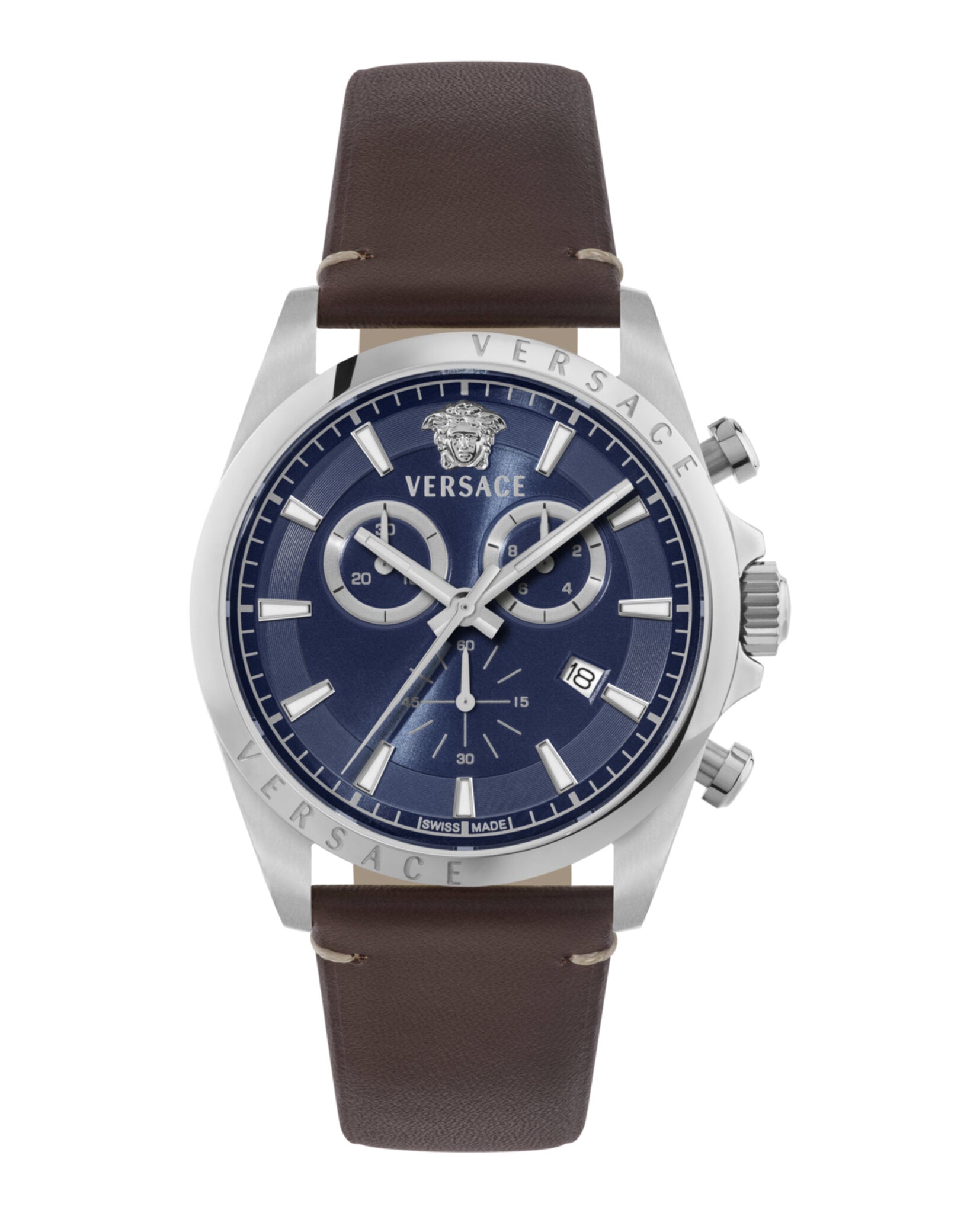 Anteo Chrono Leather Watch