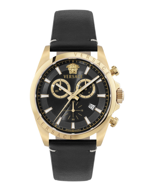 Anteo Chrono Leather Watch