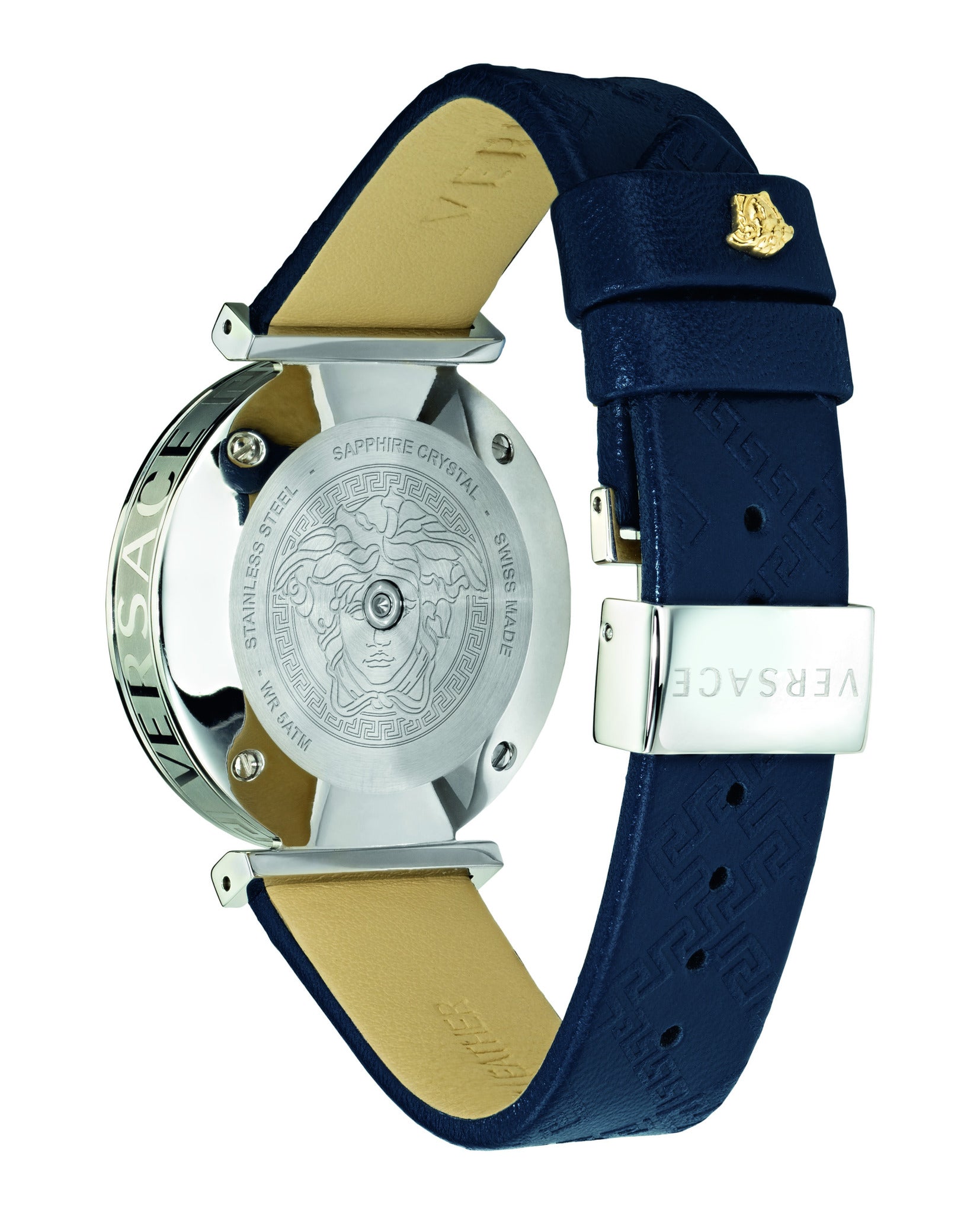 V-Twist Leather Watch