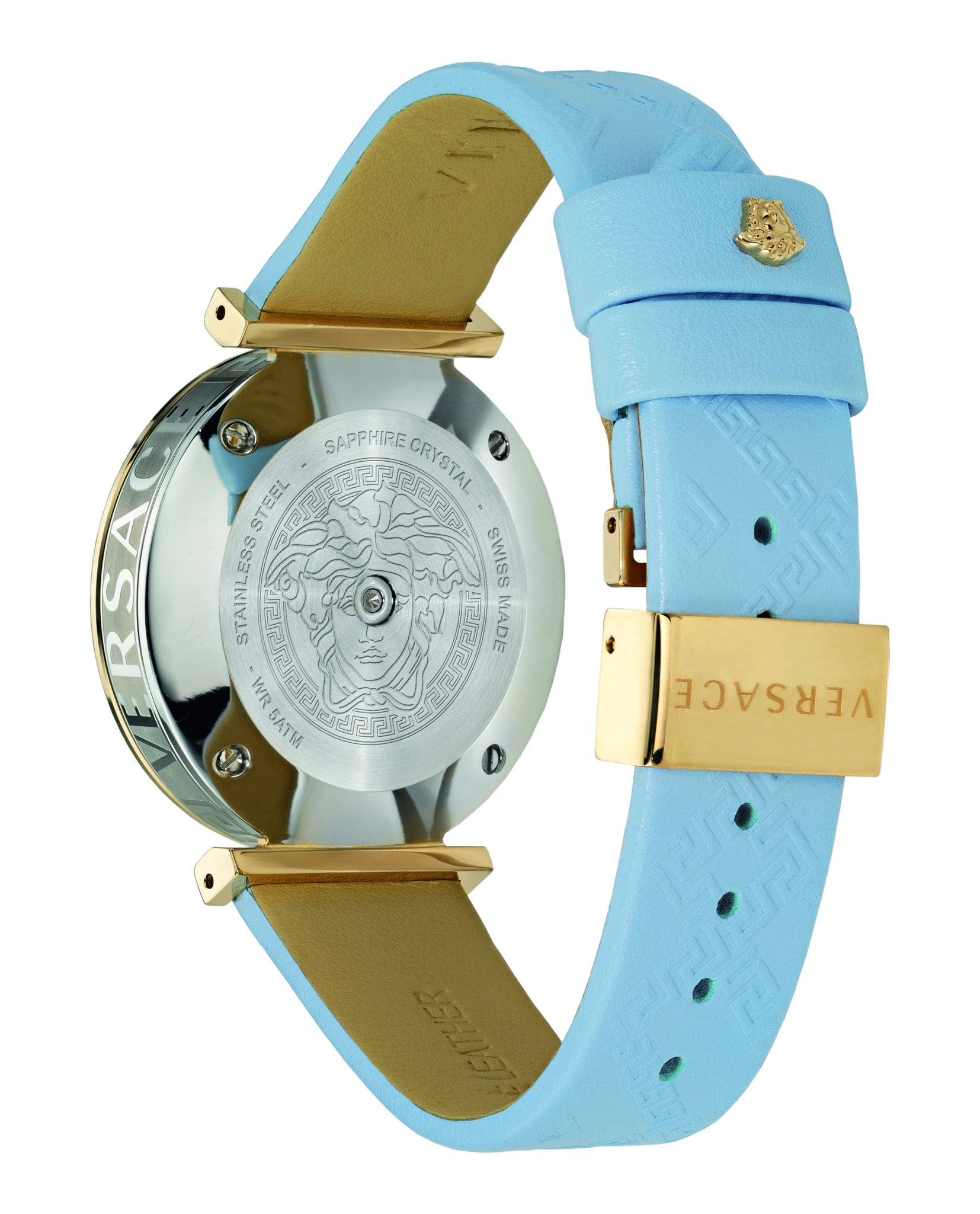 V-Twist Leather Watch