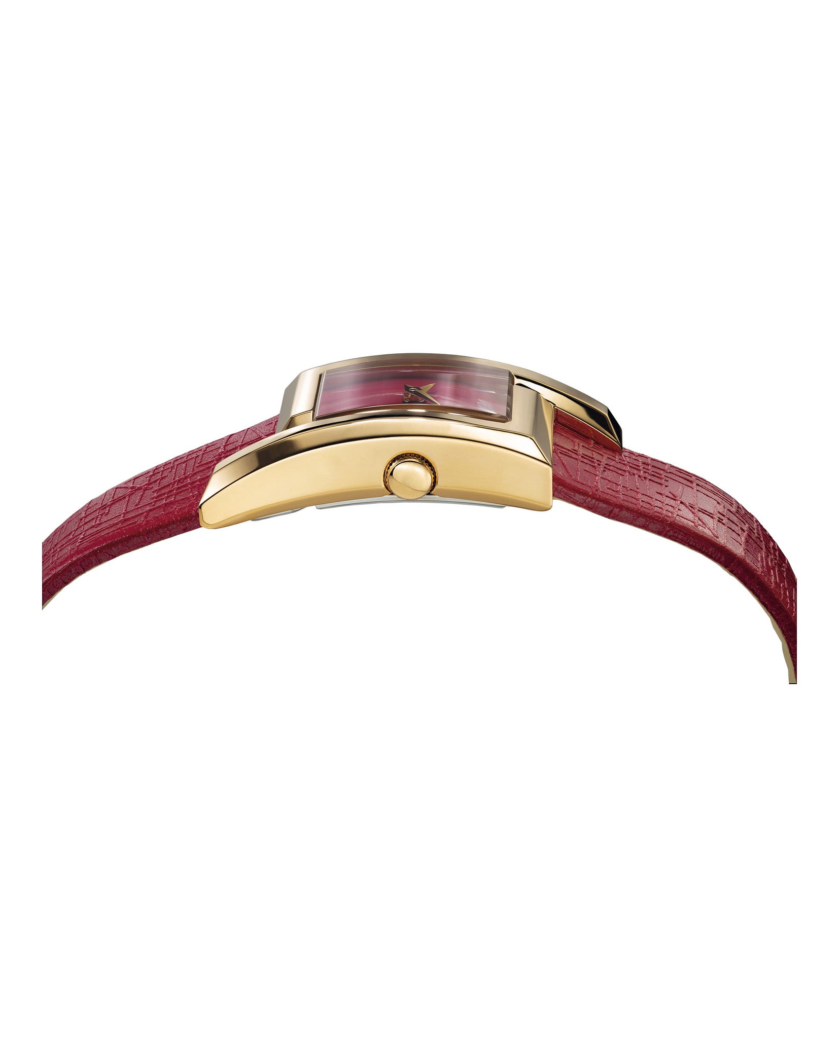 Greca Icon Leather Watch