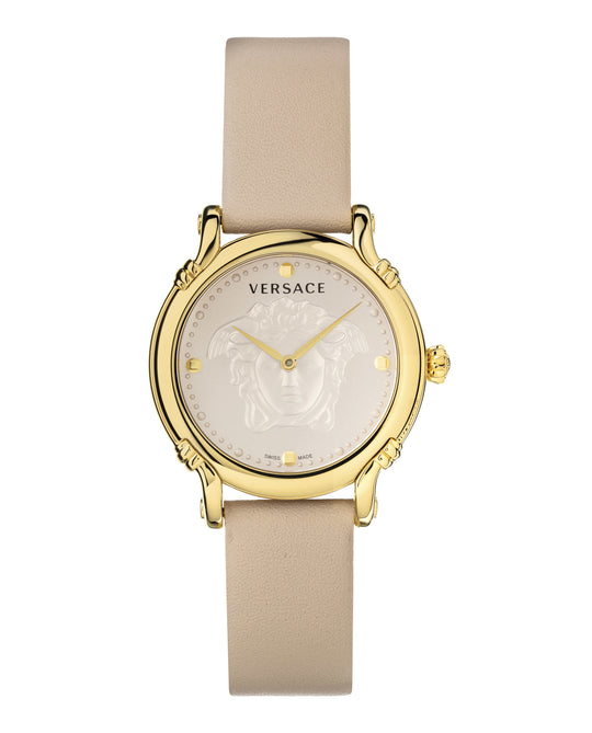 Safety Pin Leather Watch