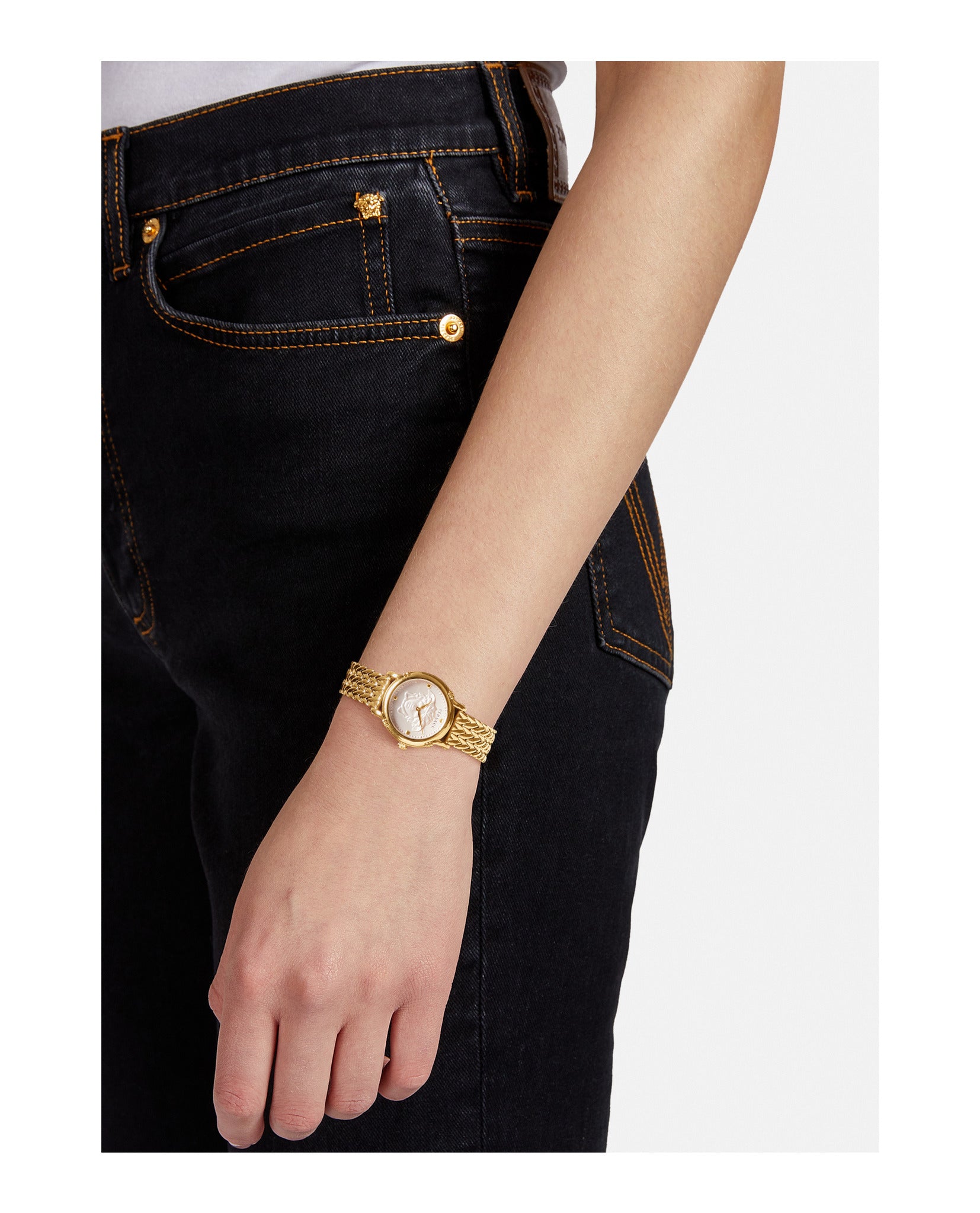 Safety Pin Bracelet Watch