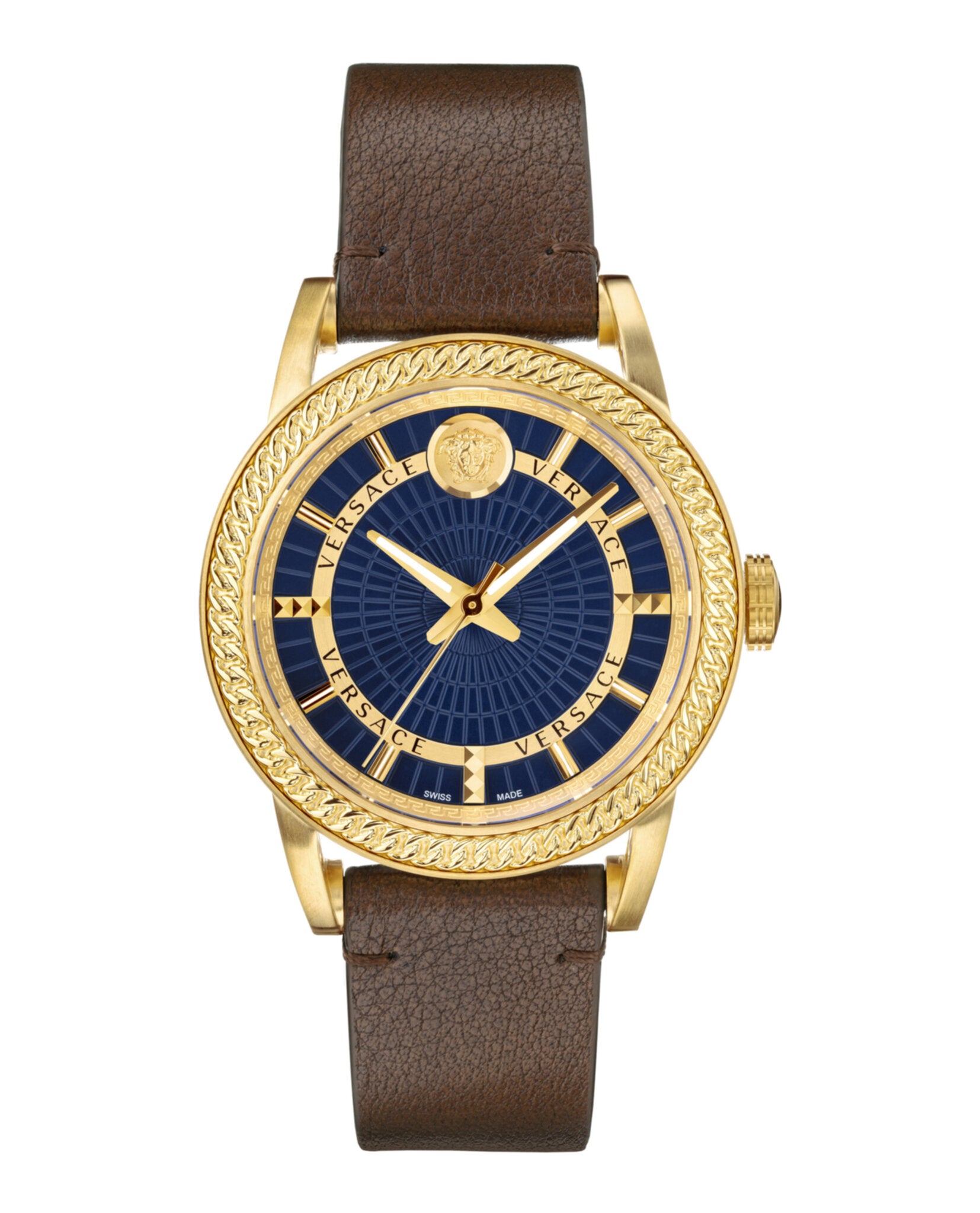Versace Code Leather  Watch