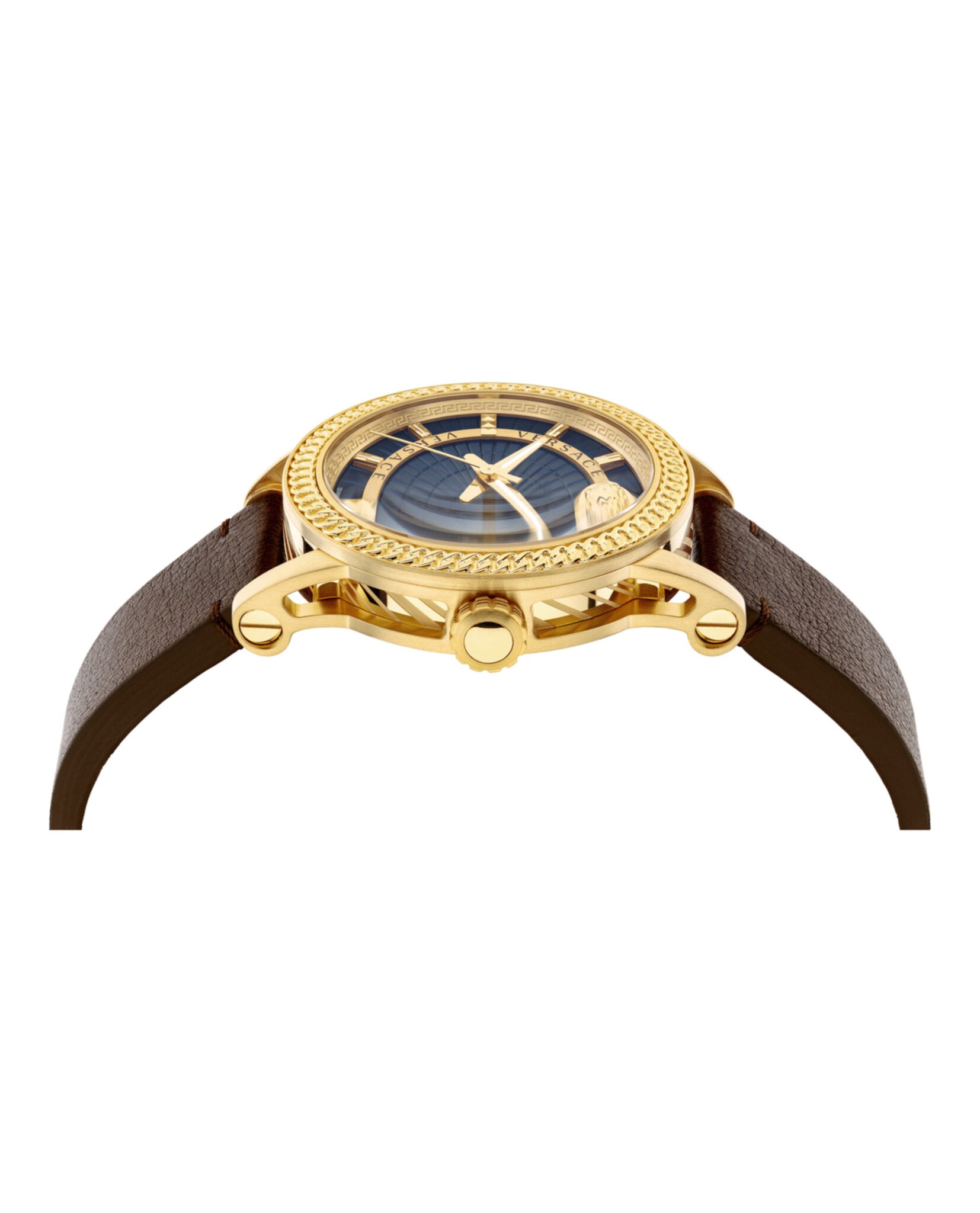 Versace Code Leather  Watch