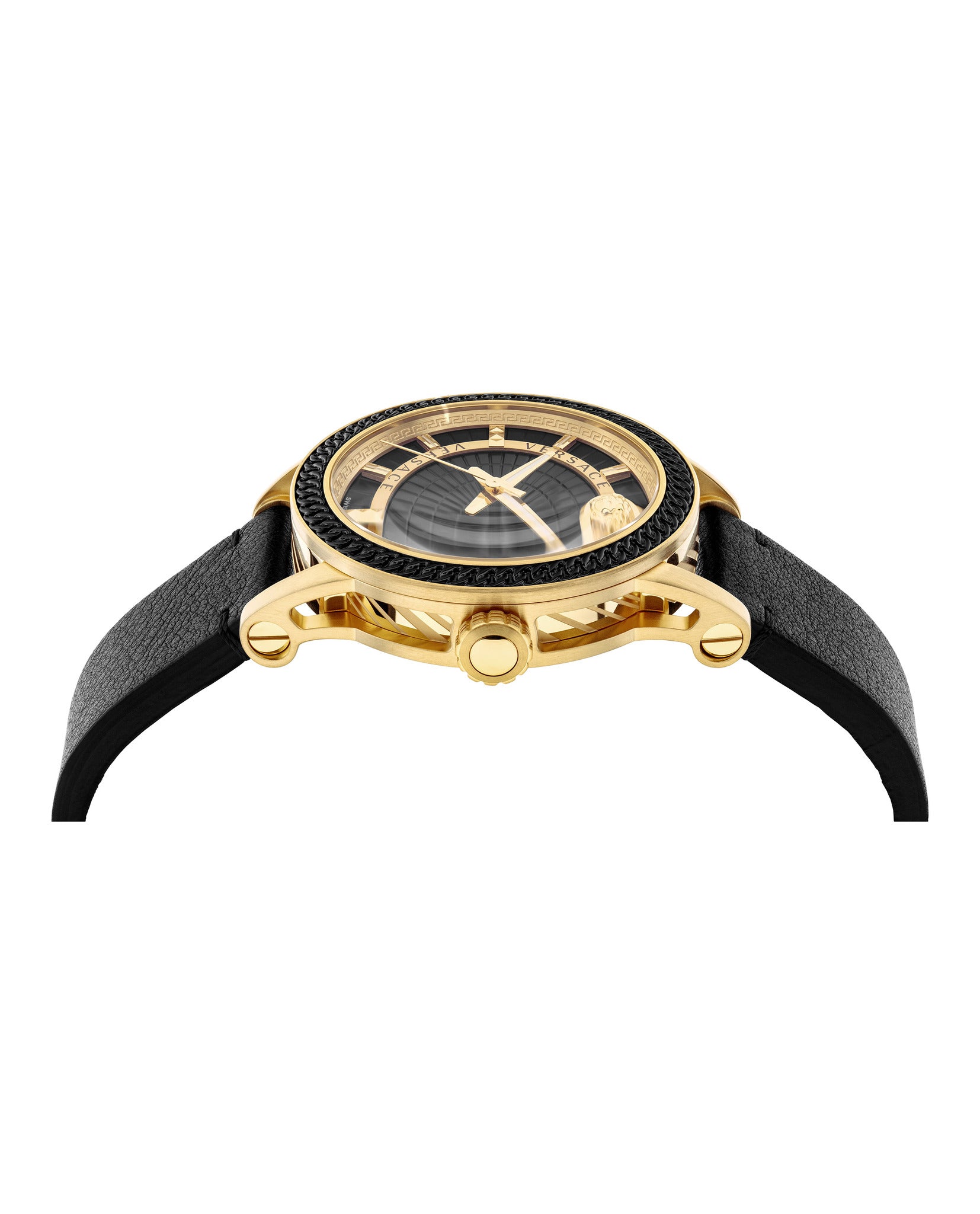 Versace Code Leather  Watch