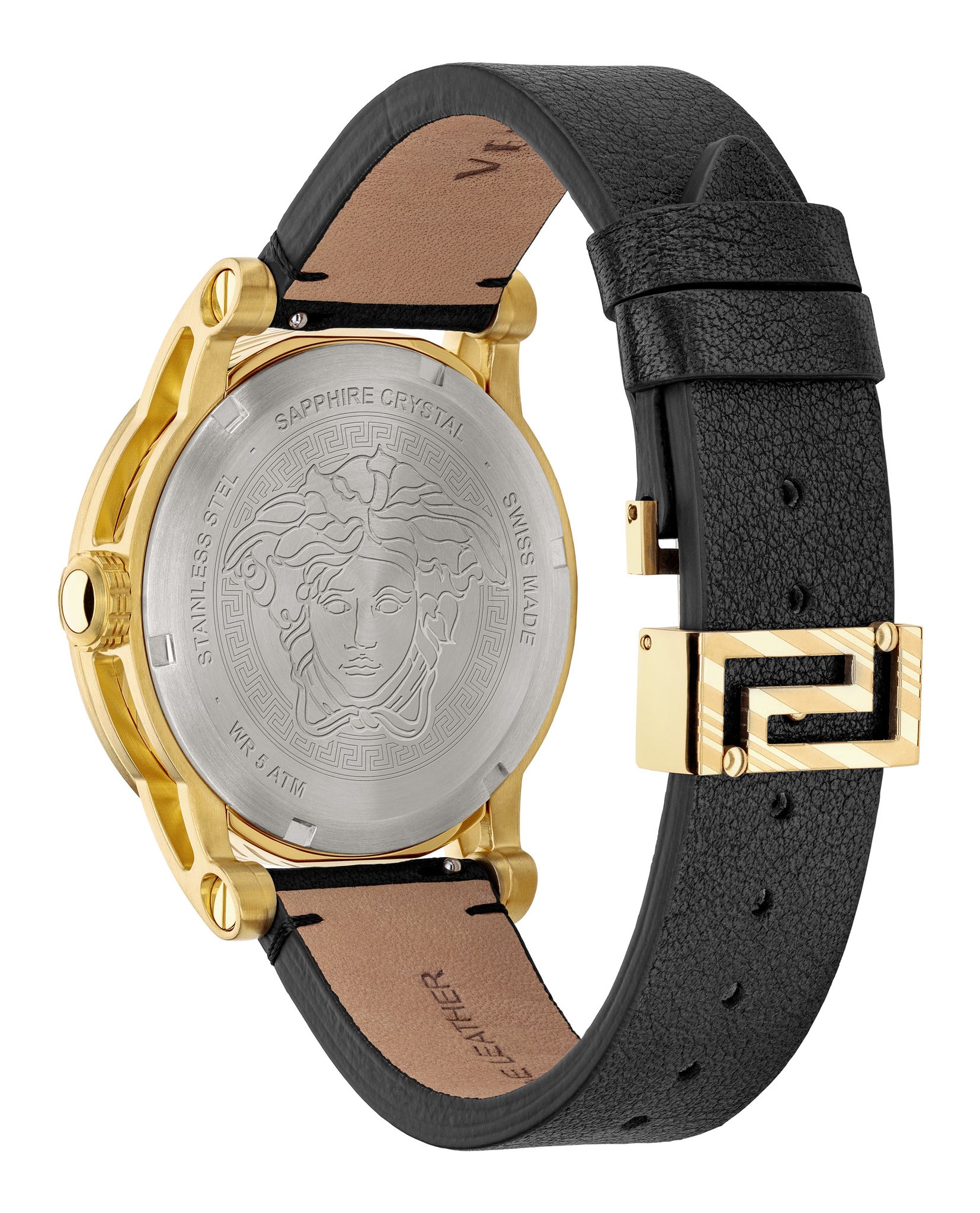 Versace Code Leather  Watch