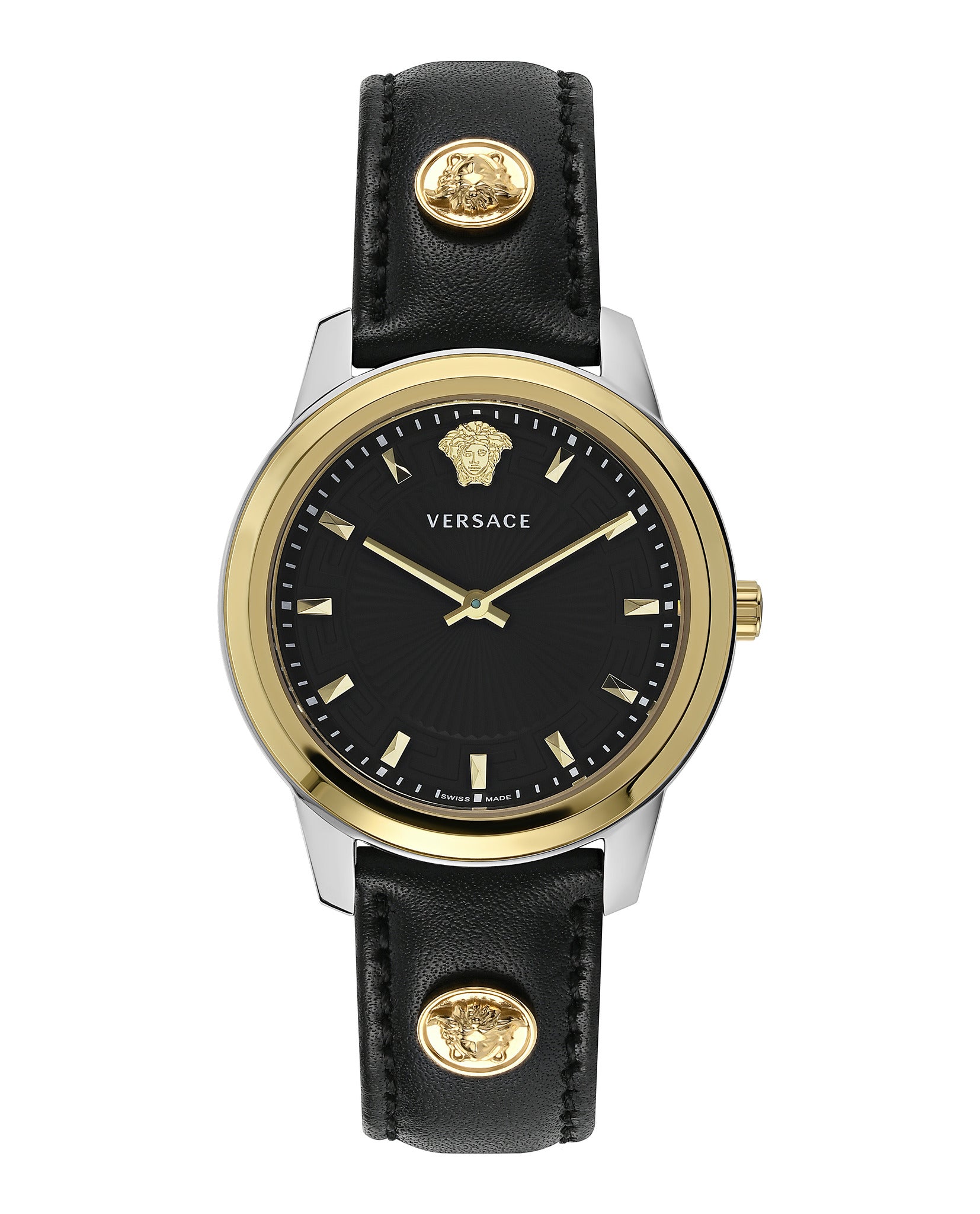 Greca Leather Watch