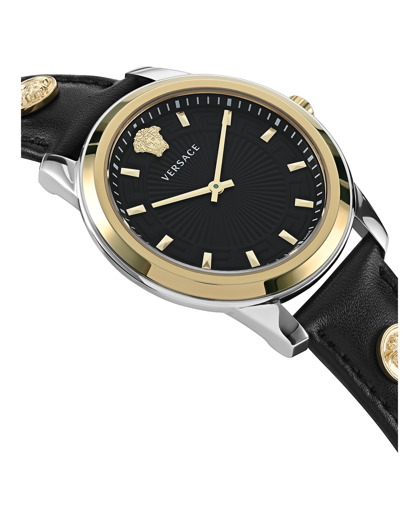 Greca Leather Watch