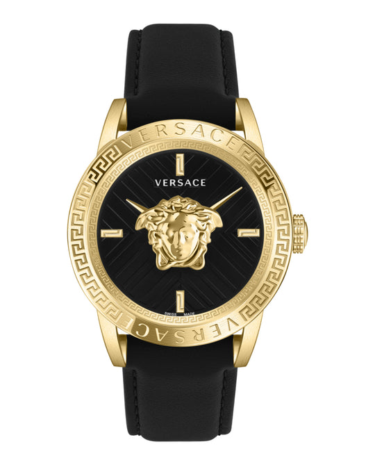 V-Code Leather Watch