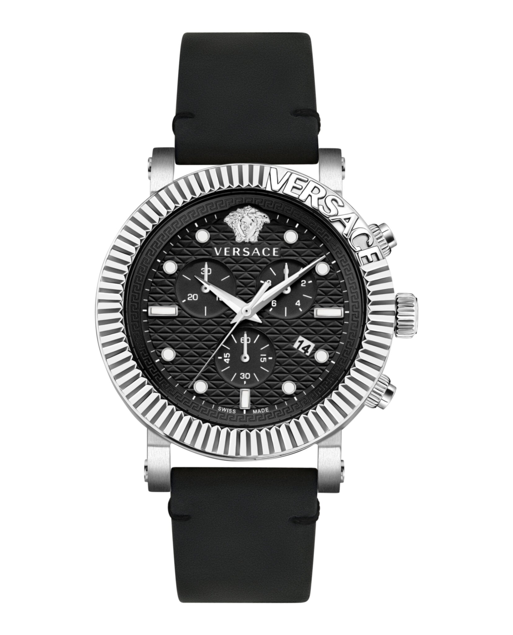 V-Chrono Classic Leather Watch