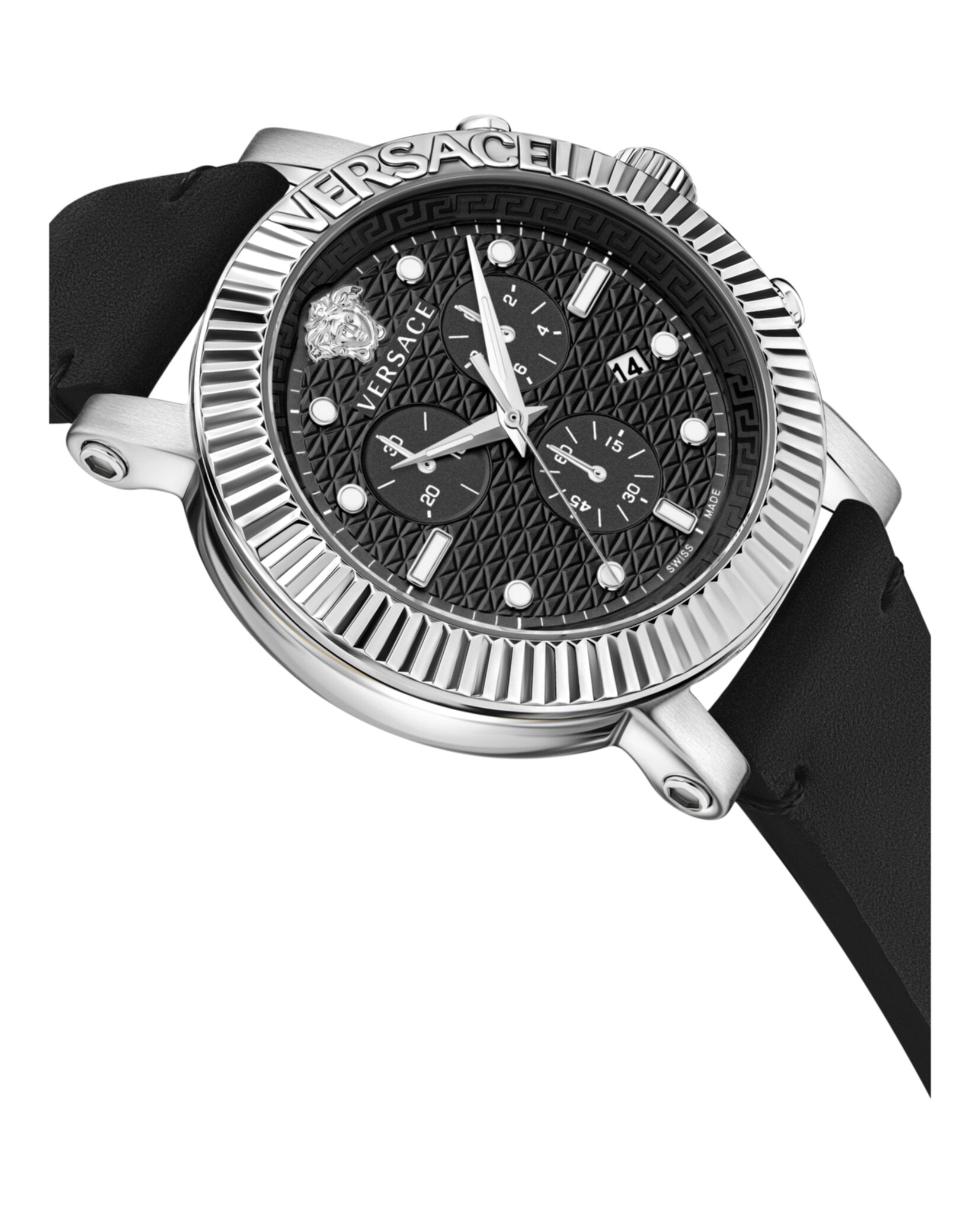 V-Chrono Classic Leather Watch