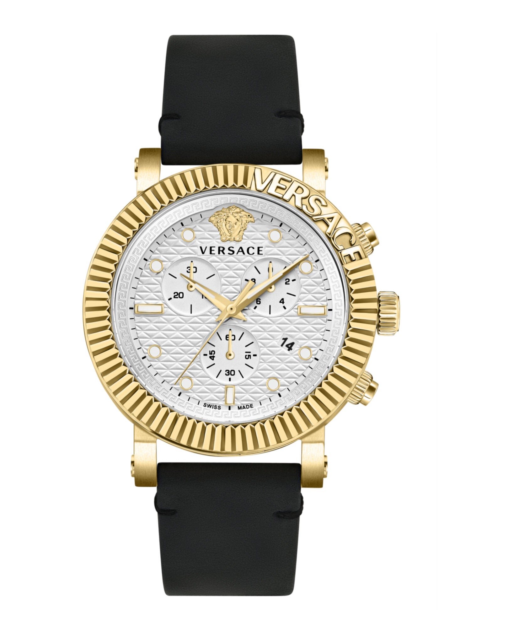 V-Chrono Classic Leather Watch