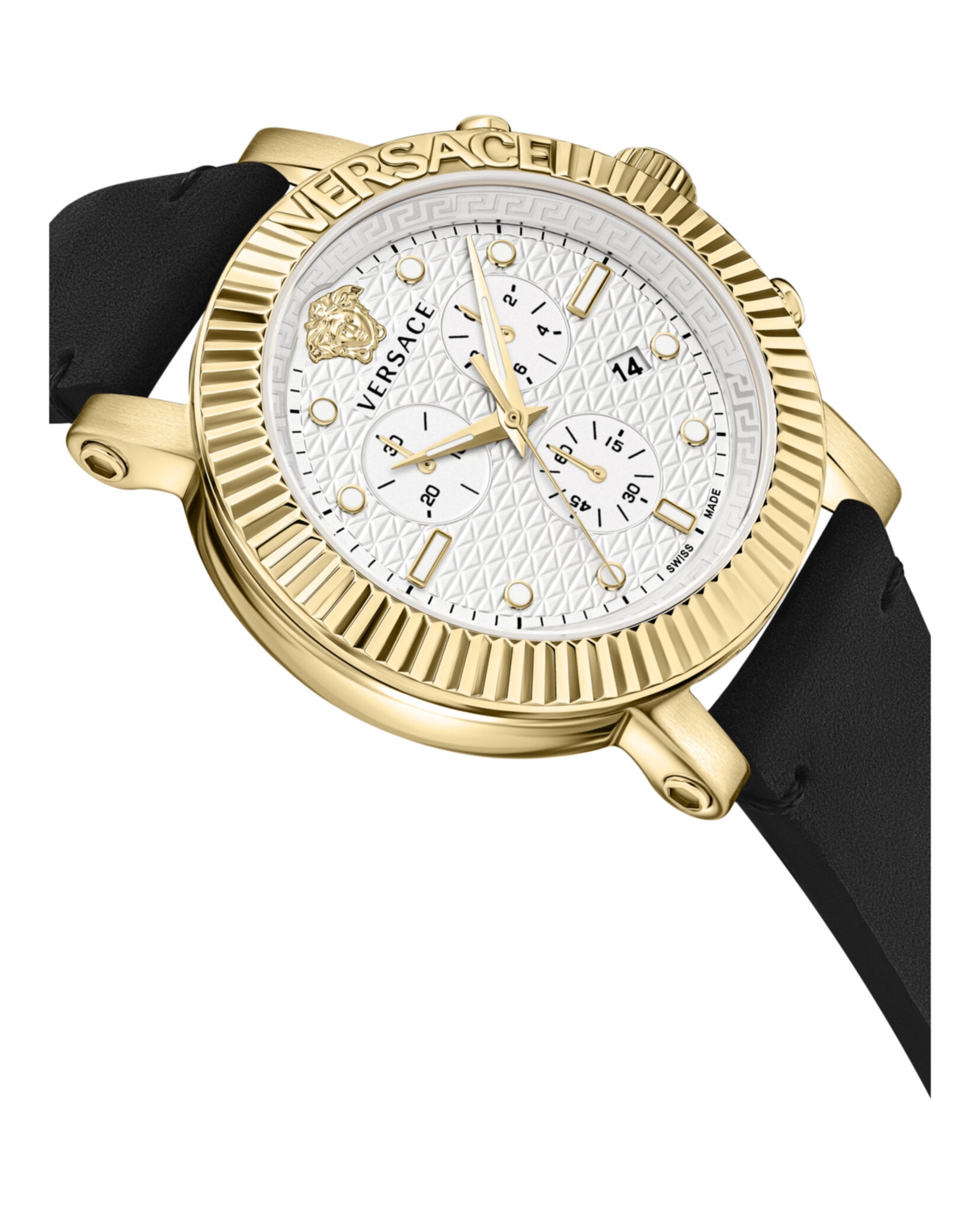 V-Chrono Classic Leather Watch