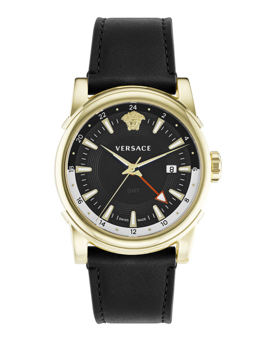GMT Vintage Strap Watch